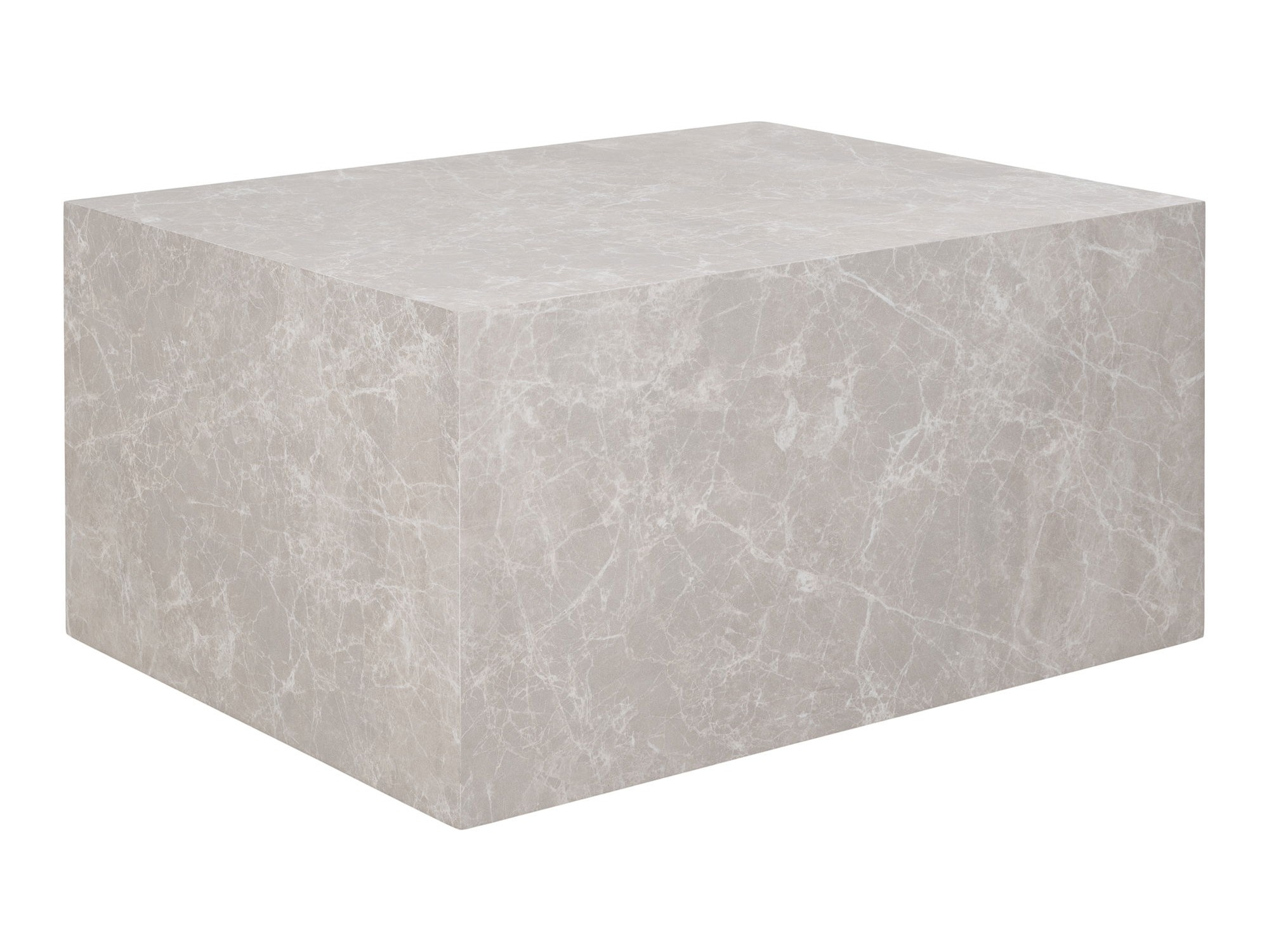 Klubska mizica Catavie 102 (Sivi marmor)