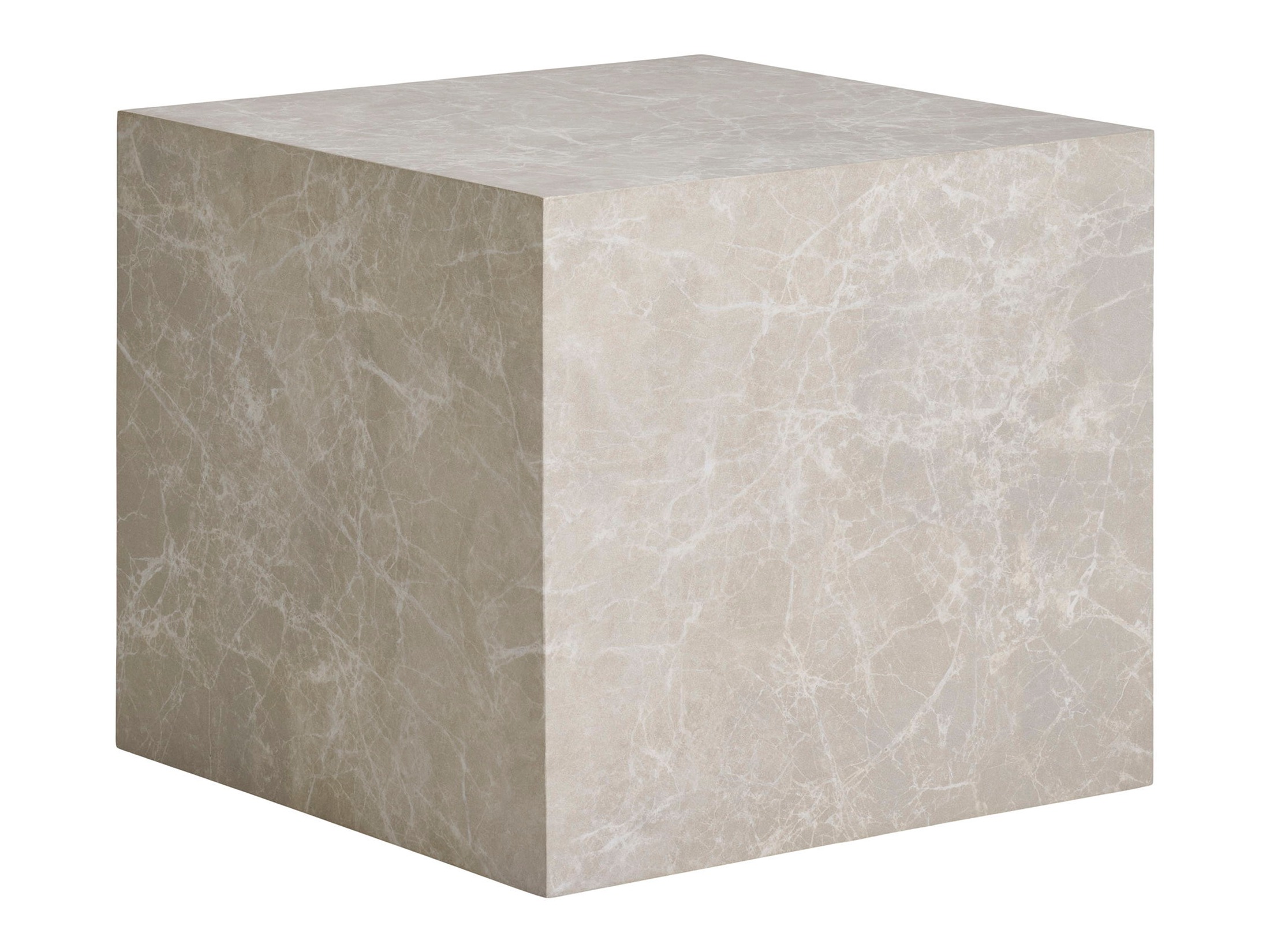 Komplet klubskih mizic Catavie 103 (Bež + Sivi marmor)