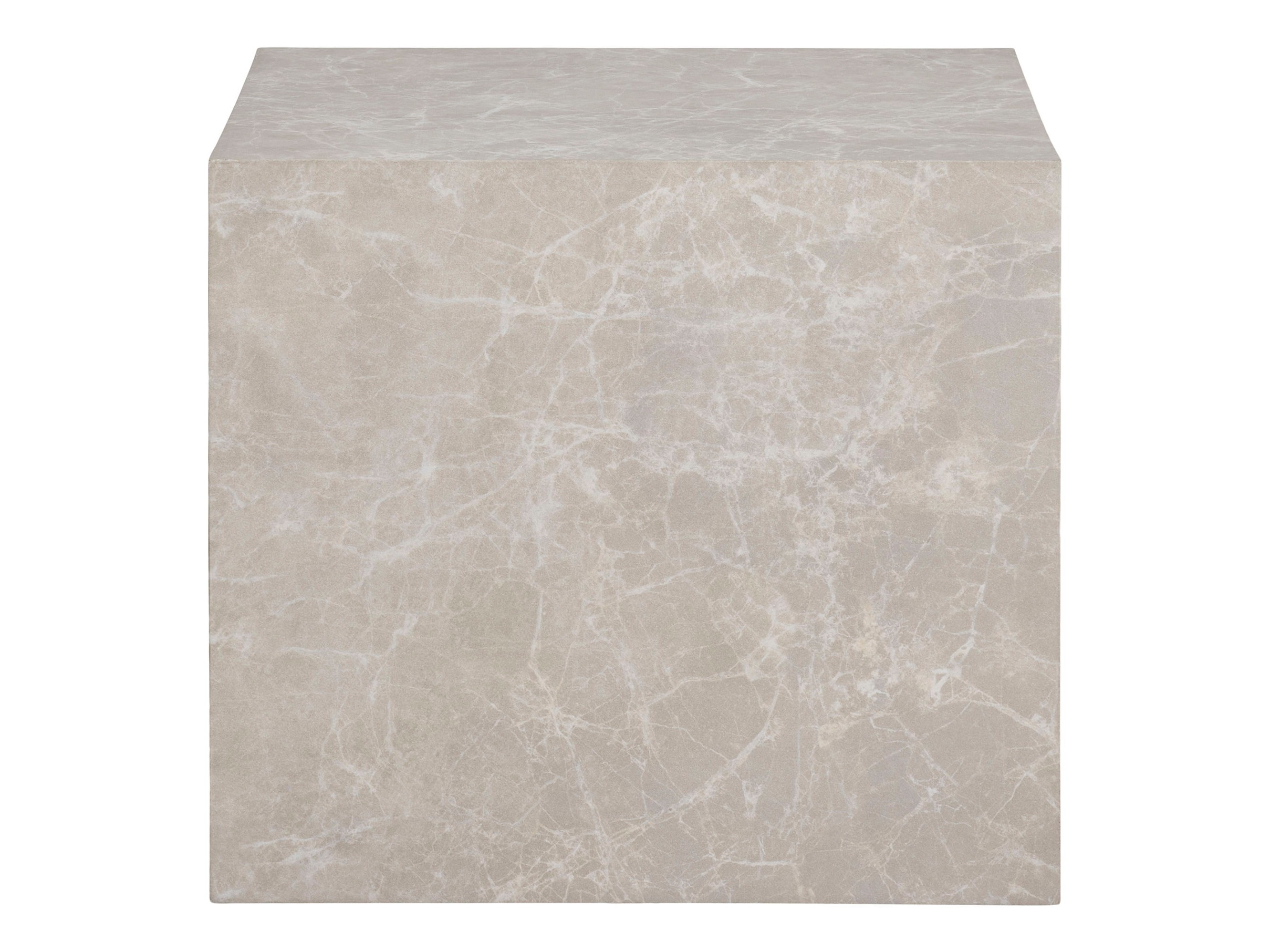 Komplet klubskih mizic Catavie 103 (Bež + Sivi marmor)