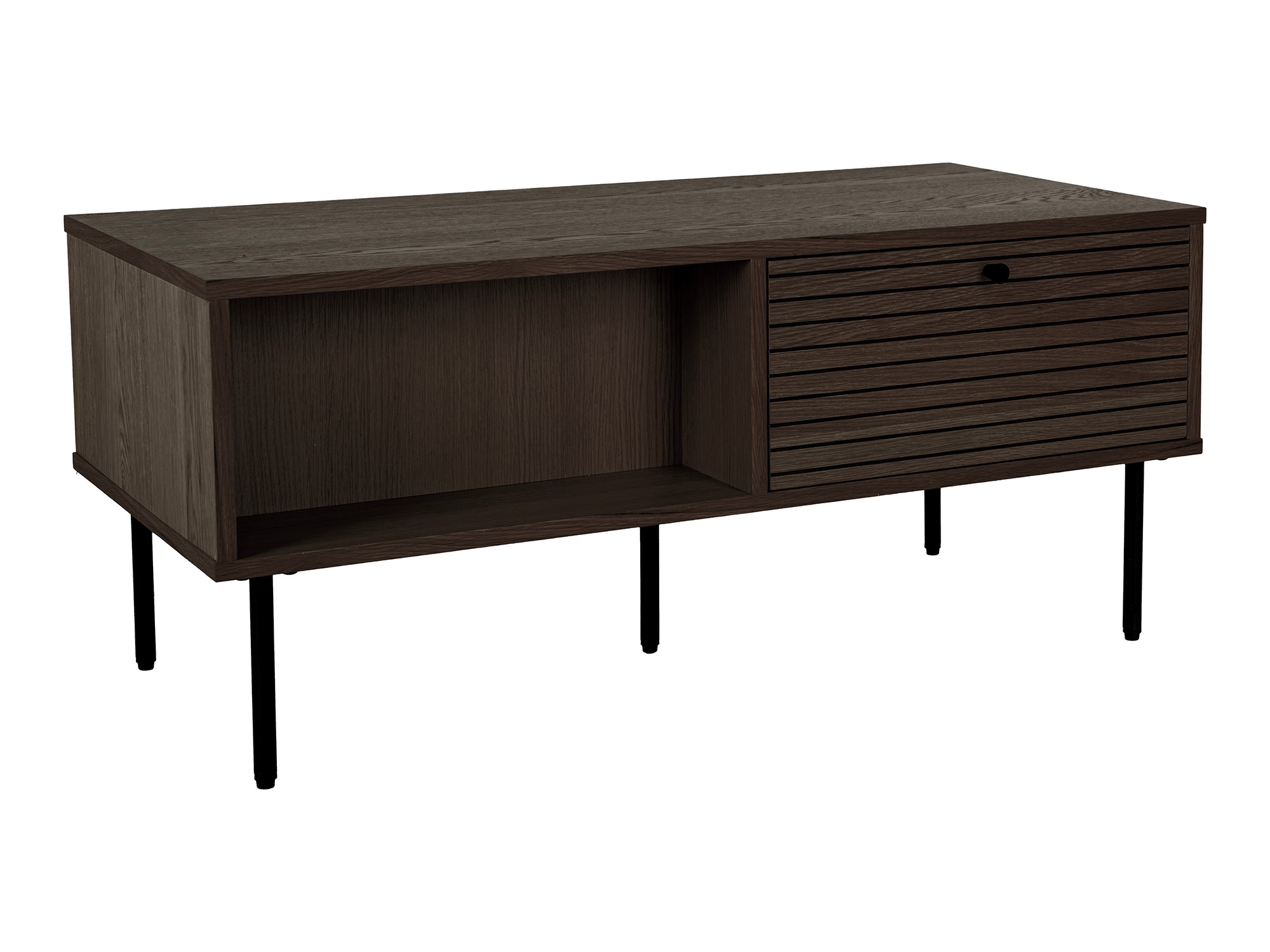 Klubska mizica Elbelme 107 (Temen hrast)