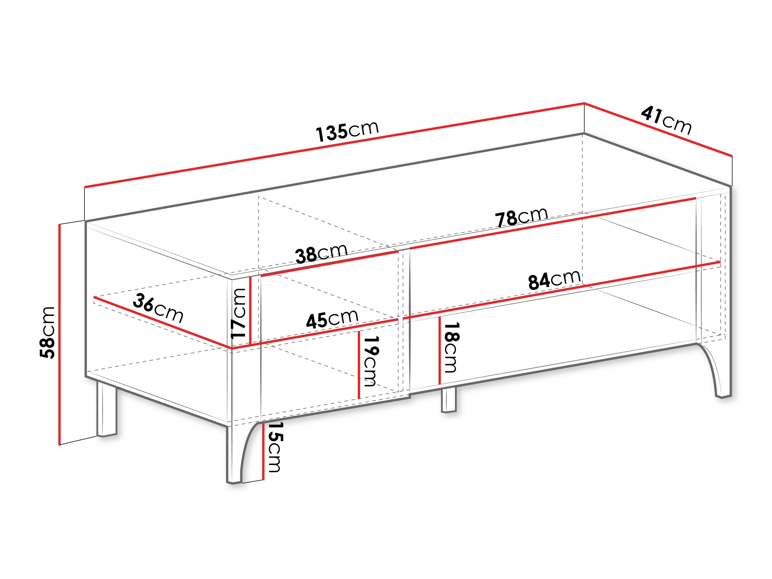 TV-omarica Mavtoru 107 (Črna)