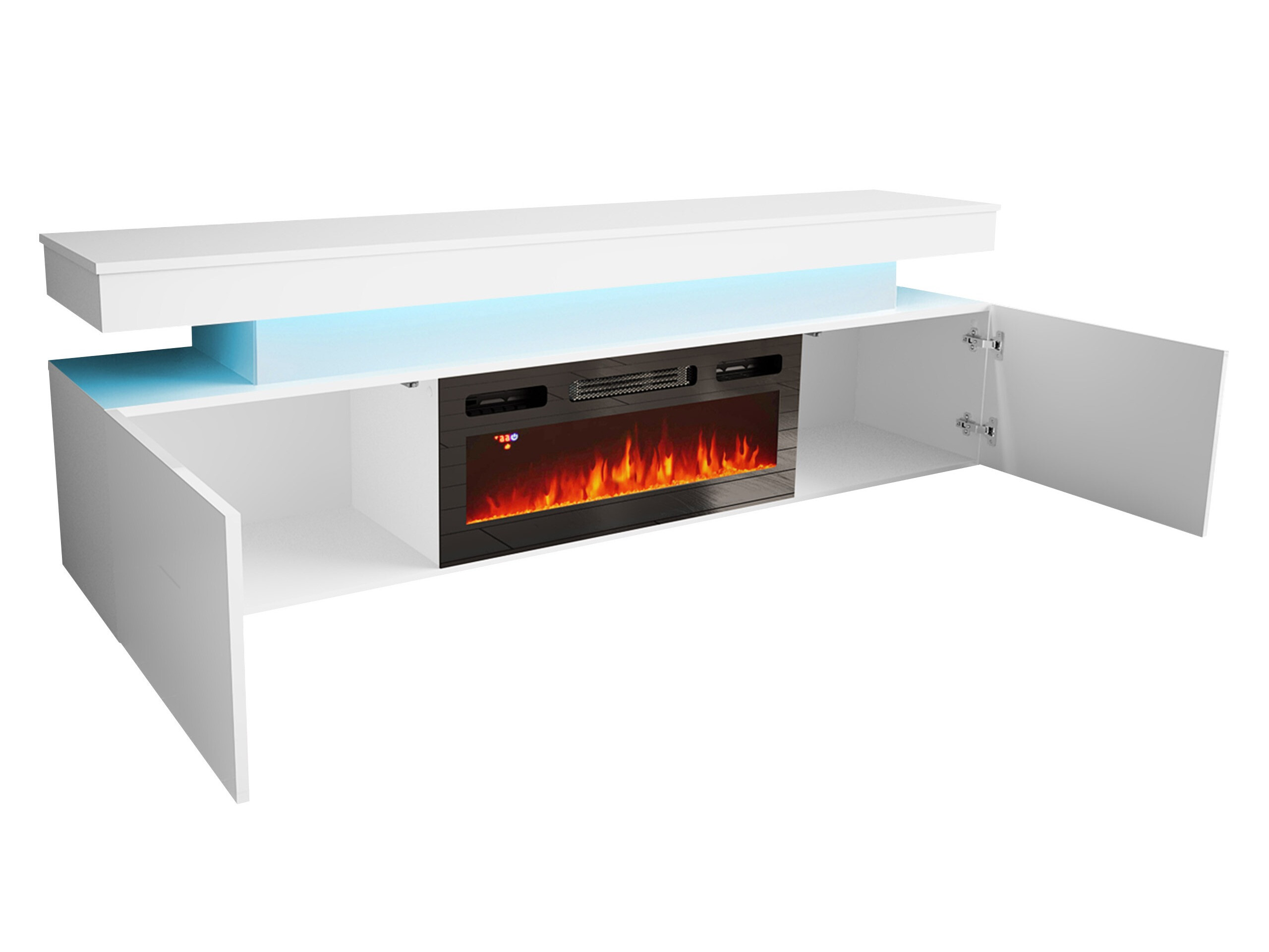 TV-omarica Monfero 104 (Črna + Sijaj črna)