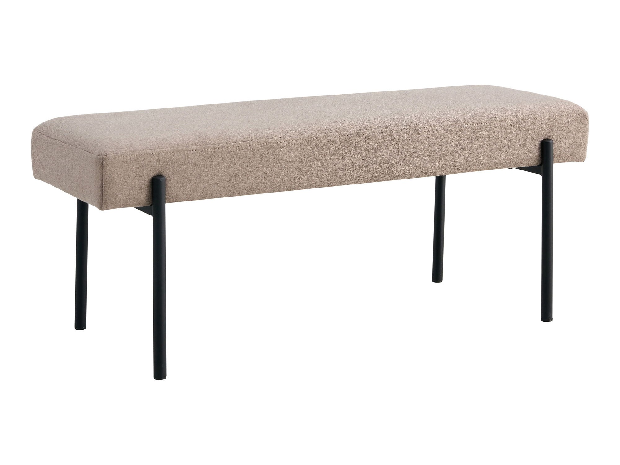 Klop z oblazinjenjem Brea 140 (Svetlo rjava)