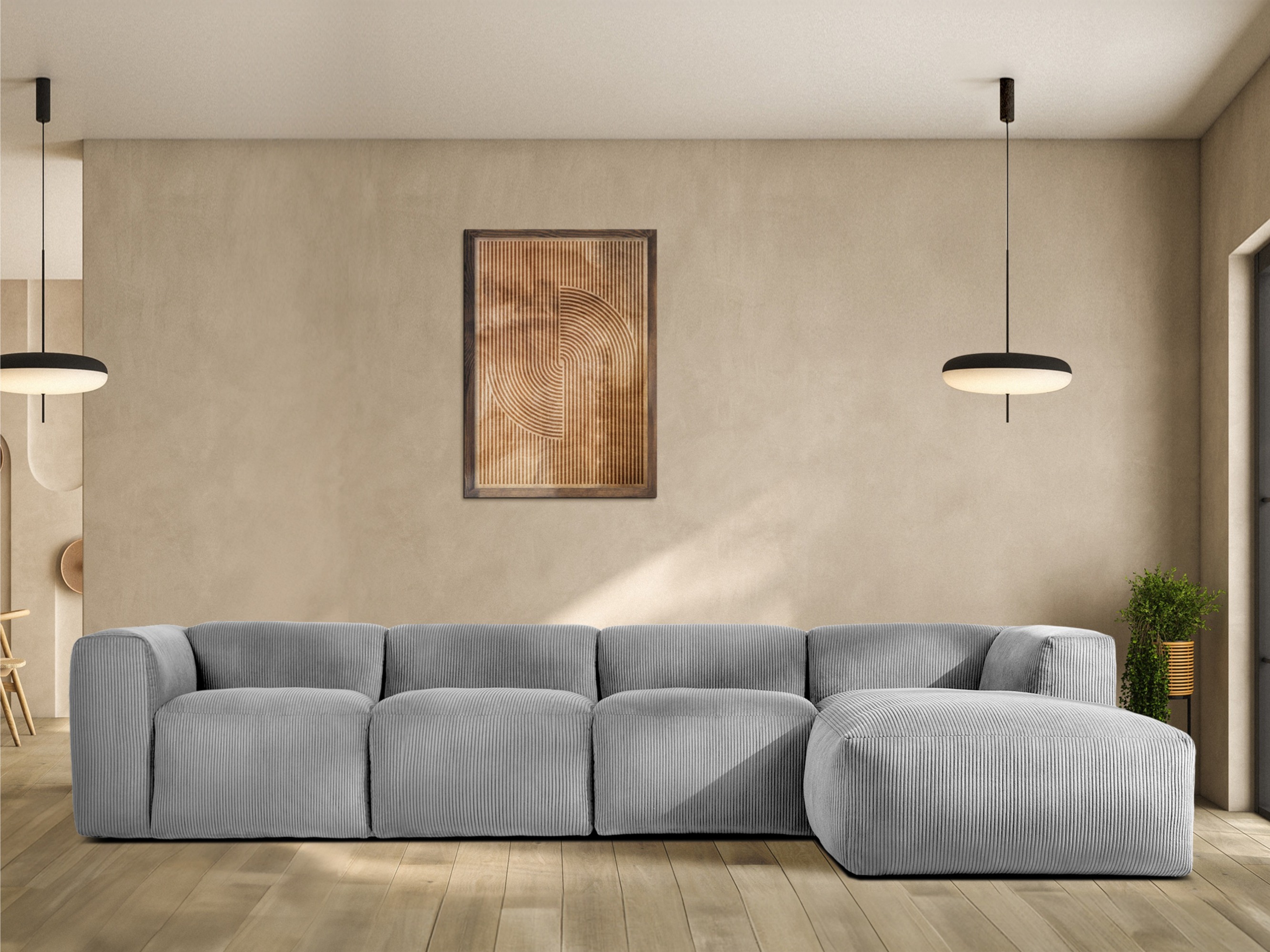 Modularna kotna sedežna garnitura Melteno 108 (Poso 55)