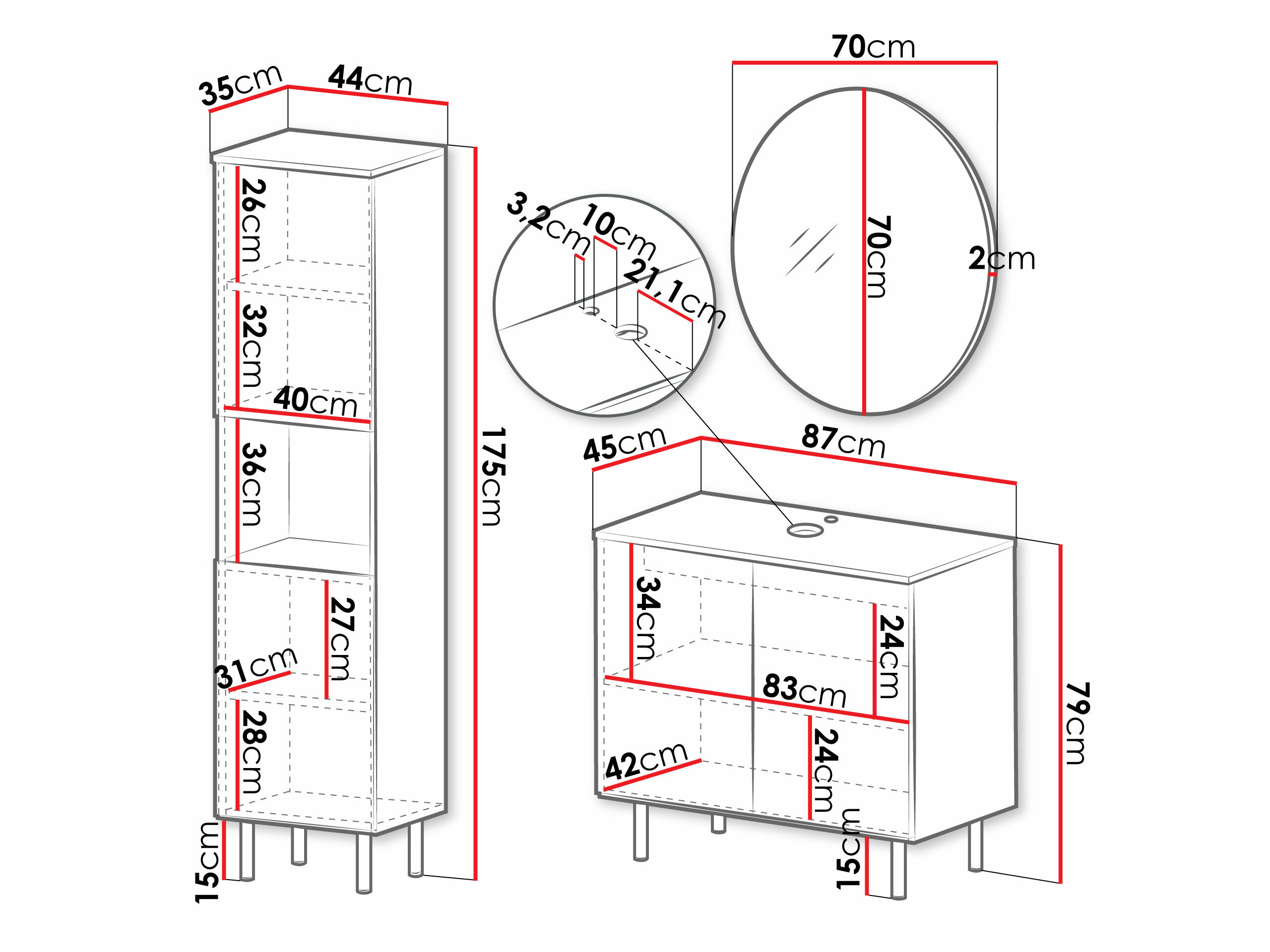 Kopalniški komplet Decus III (Kašmir)