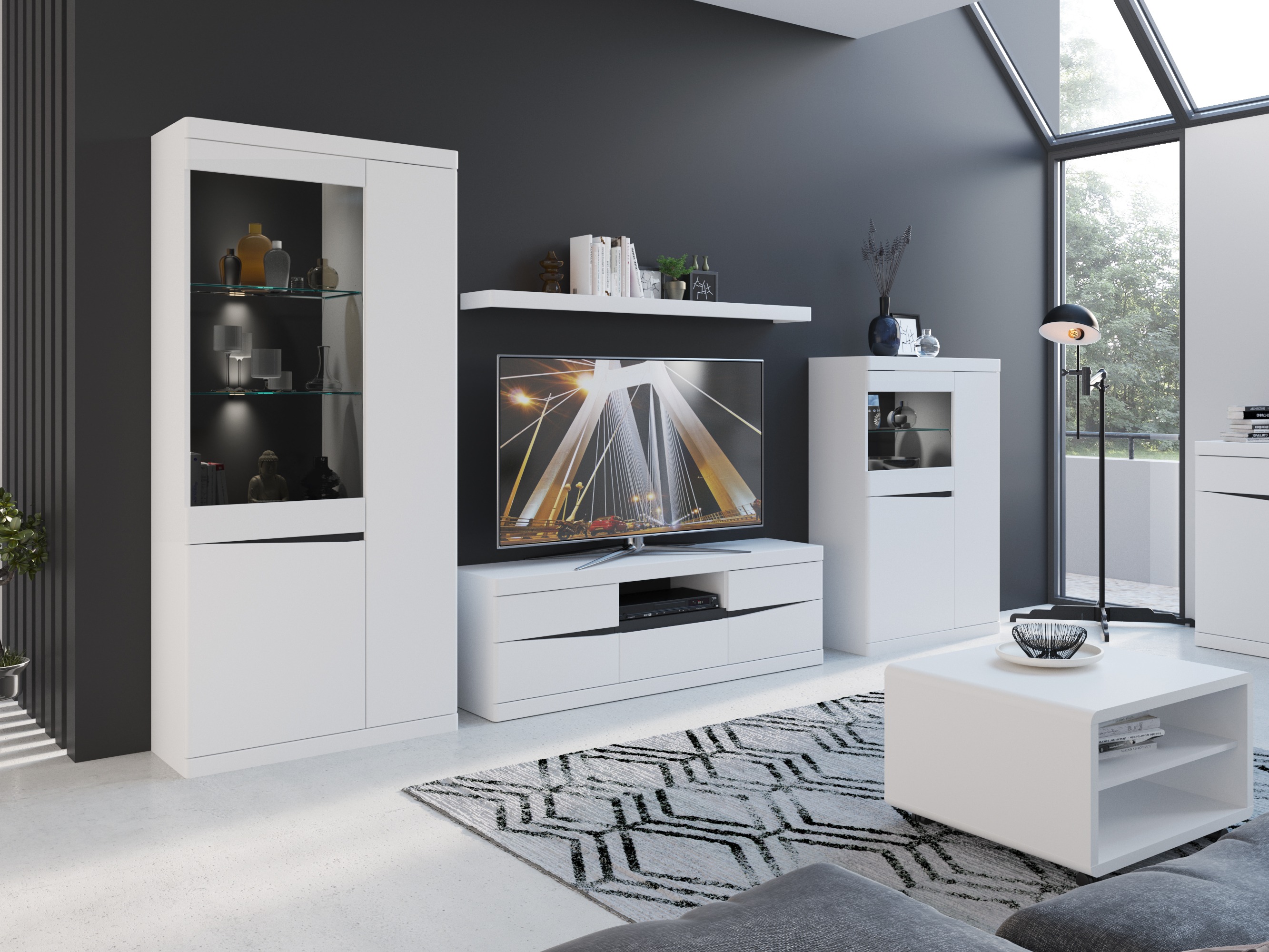 Regal Venlori 128 (Bela + Grafit)