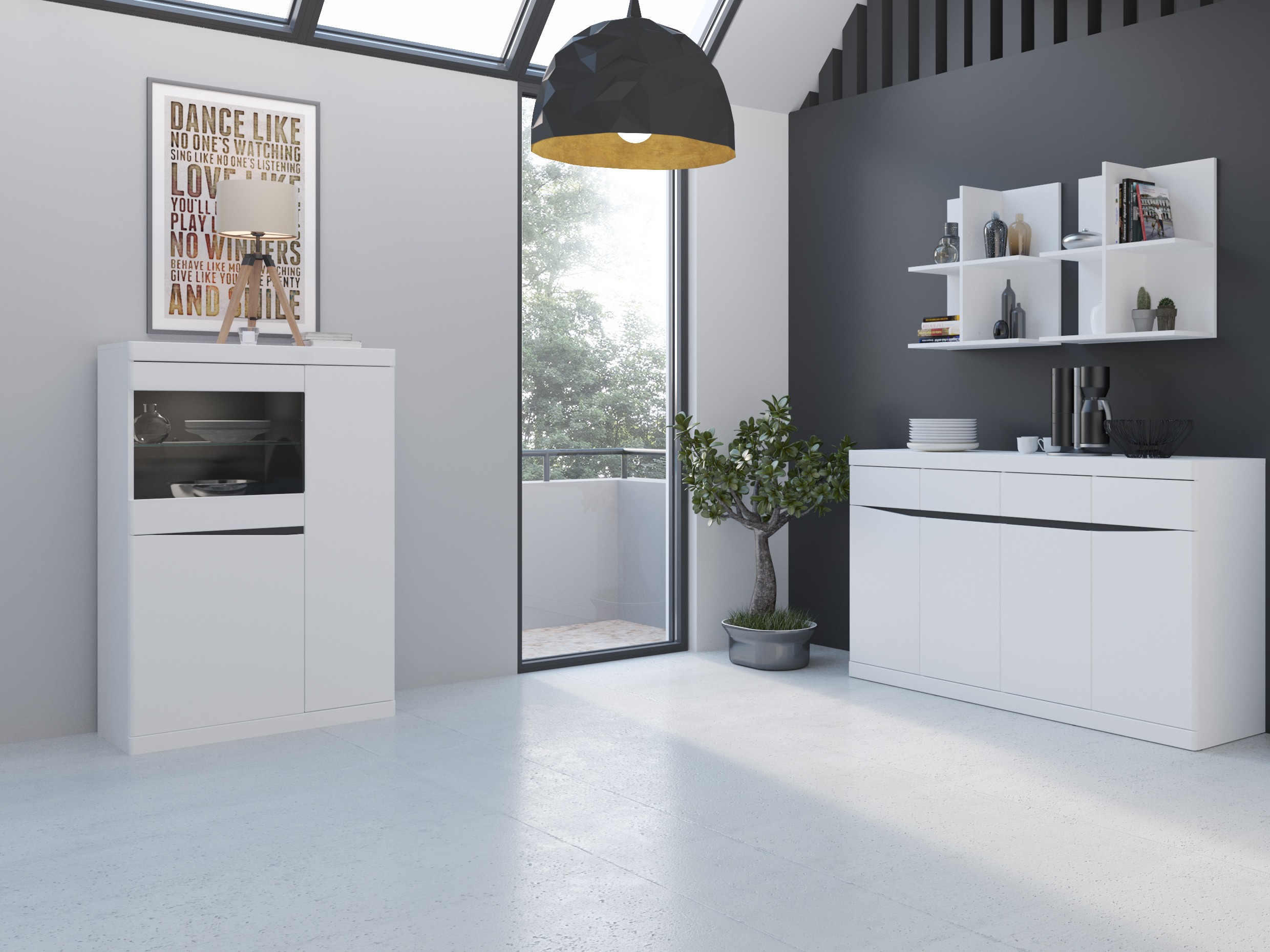 Regal Venlori 129 (Bela + Grafit)