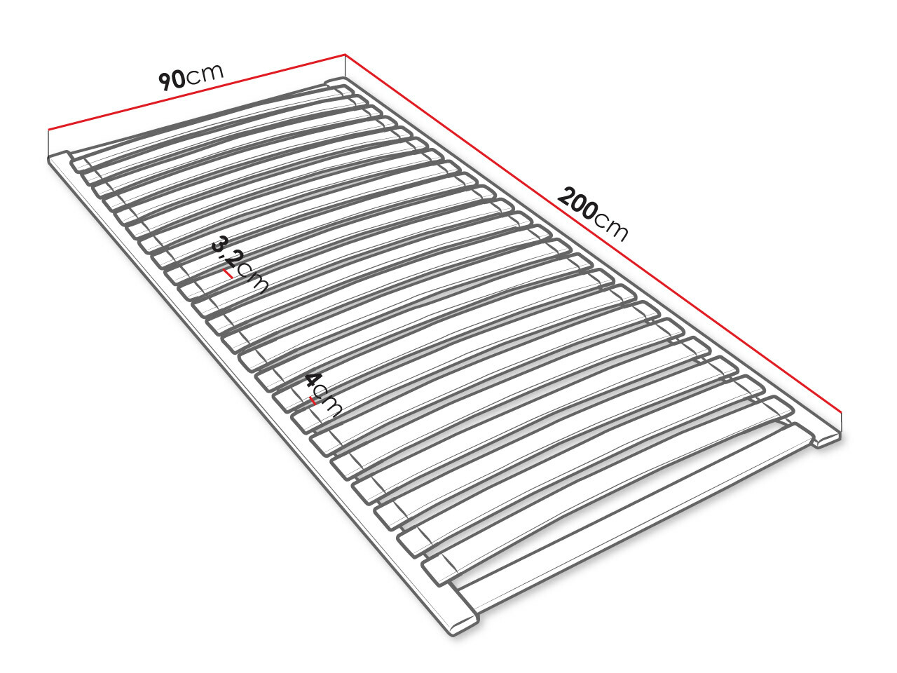 Posteljno dno Dayton 118