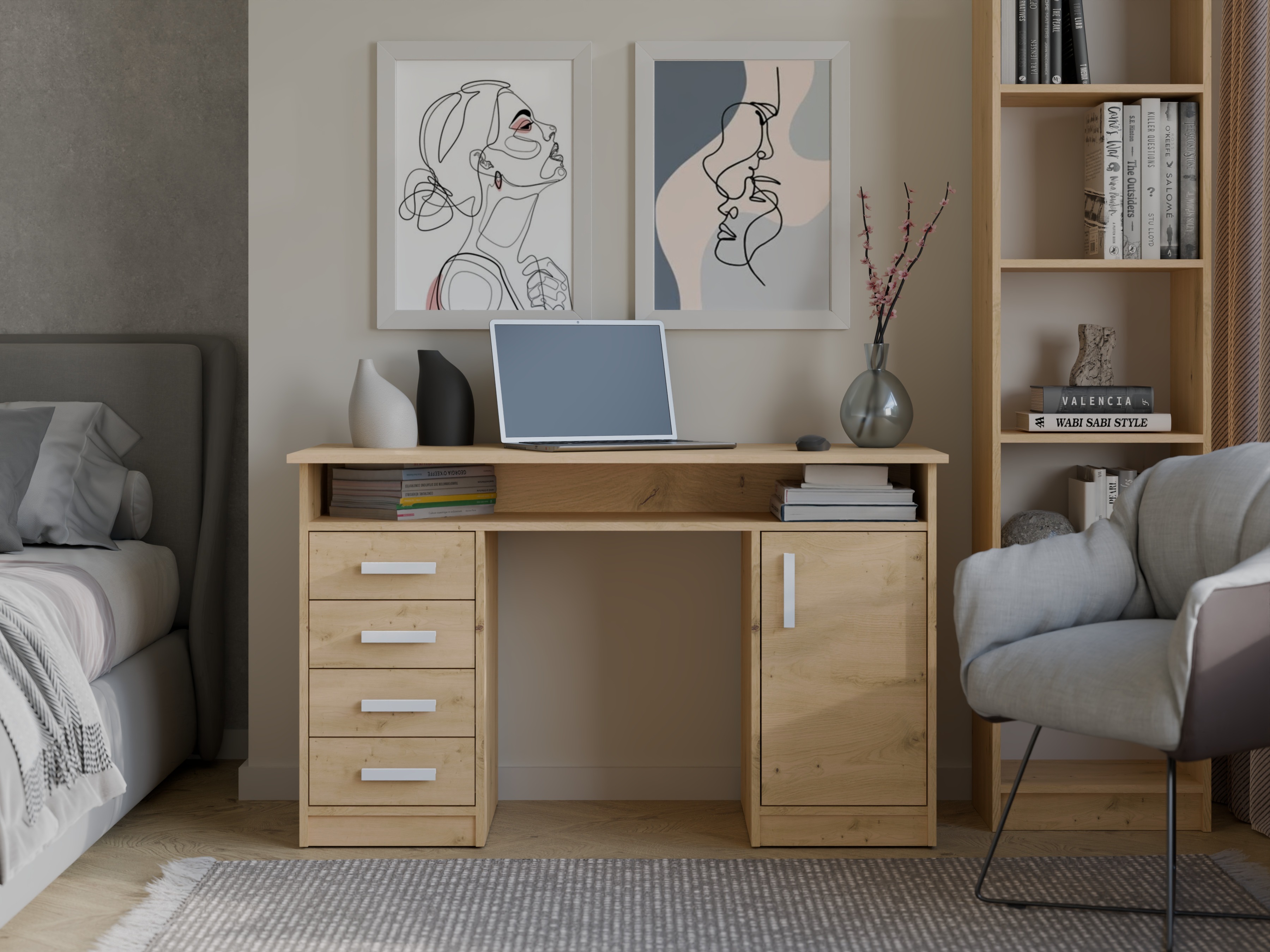 Pisalna miza Mandeville 329 (Artisan aok)