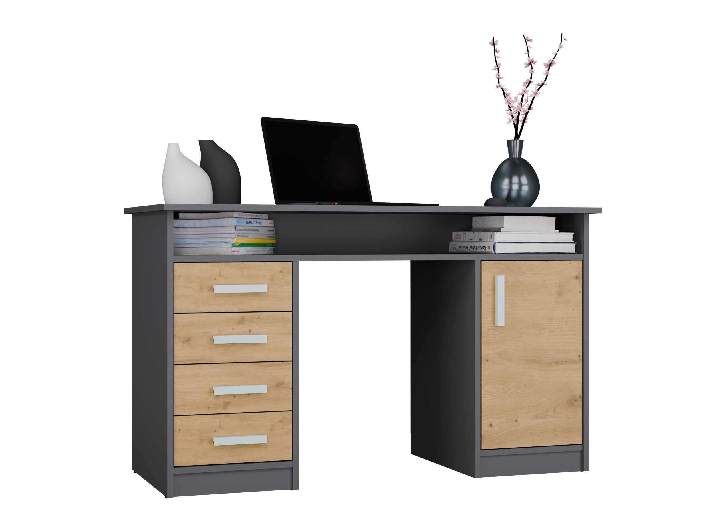 Pisalna miza Mandeville 329 (Artisan hrast + Antracit)