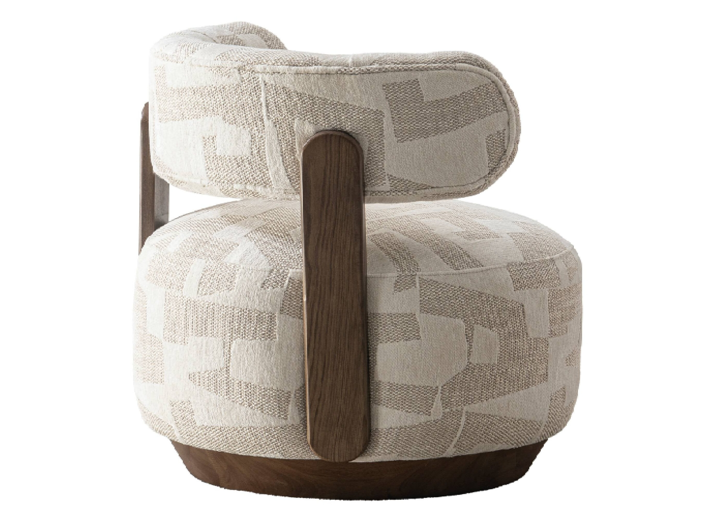 Fotelj Burleson 555 (Krema + Bež)