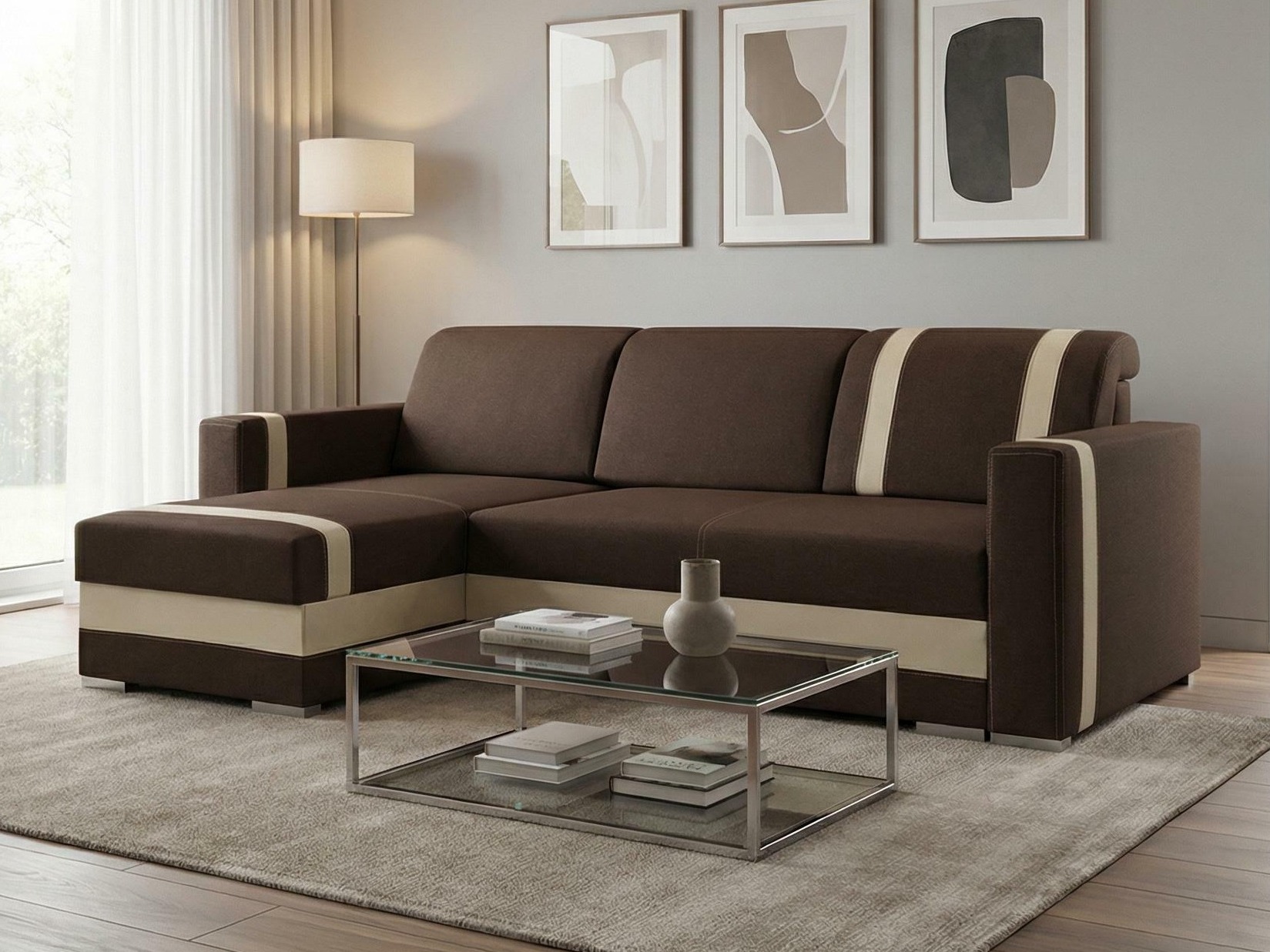 Kotna garnitura Edinburg 101 (Inari 28 + Cayenne 1112)