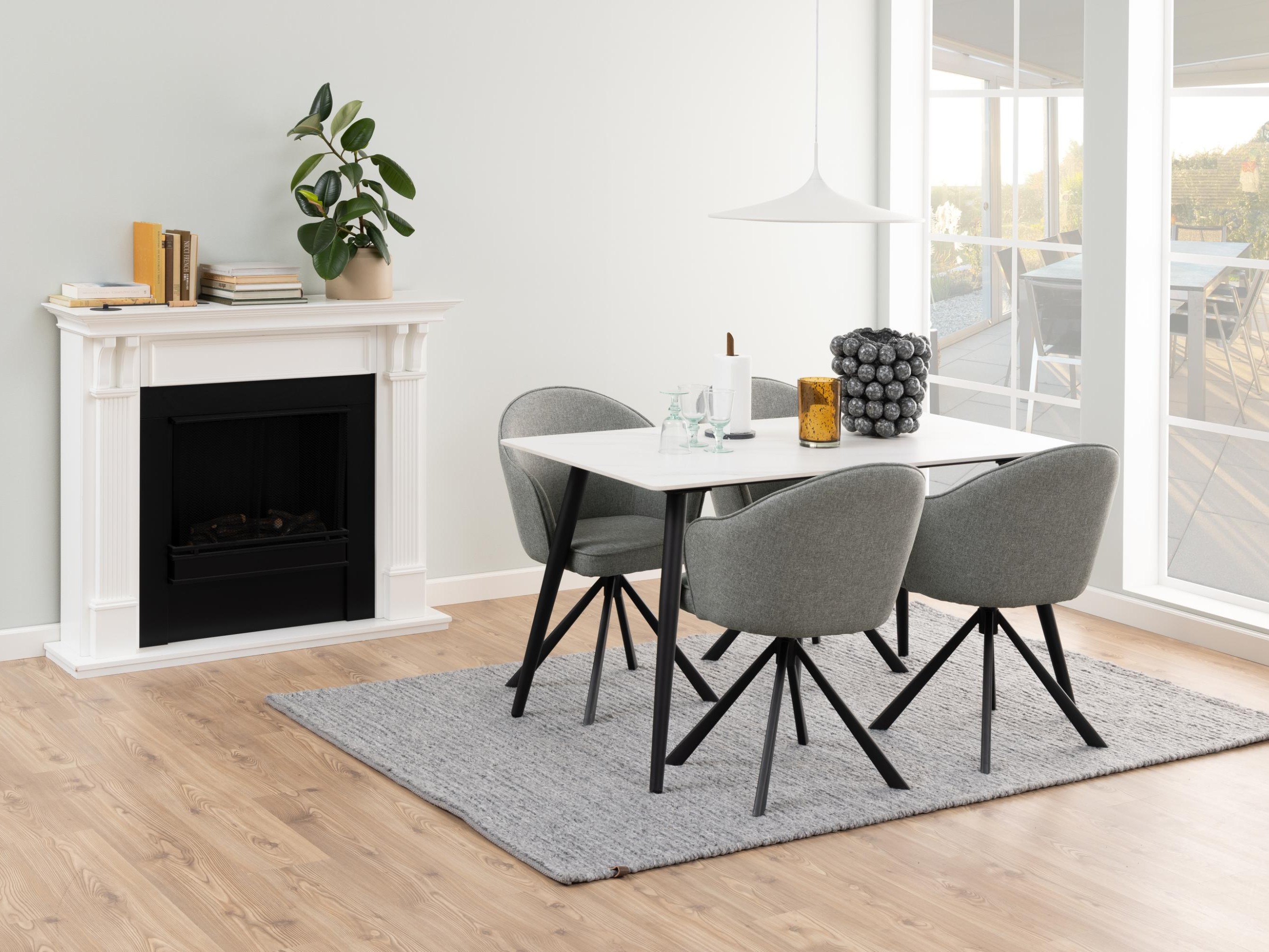 Miza Norsica 588 (Beli marmor)