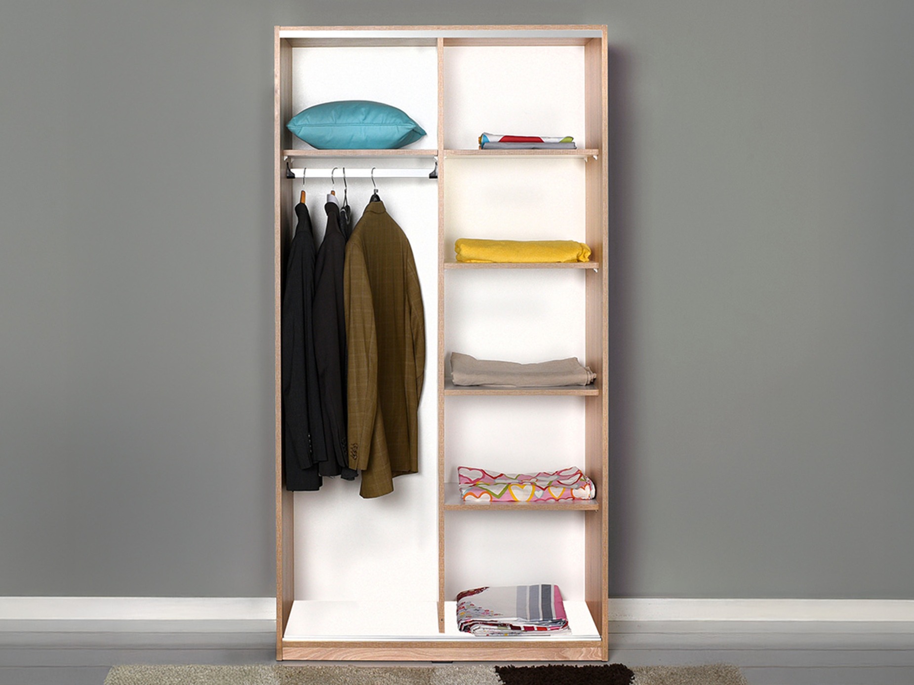 Garderobna omara Kailua 2708 (Sonoma hrast)