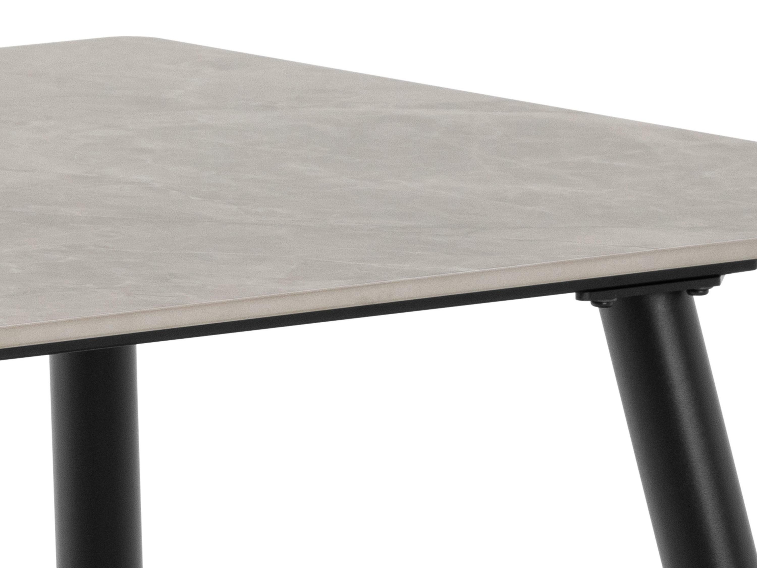 Jedilniški komplet Norsica 1012 (Taupe + Črna)