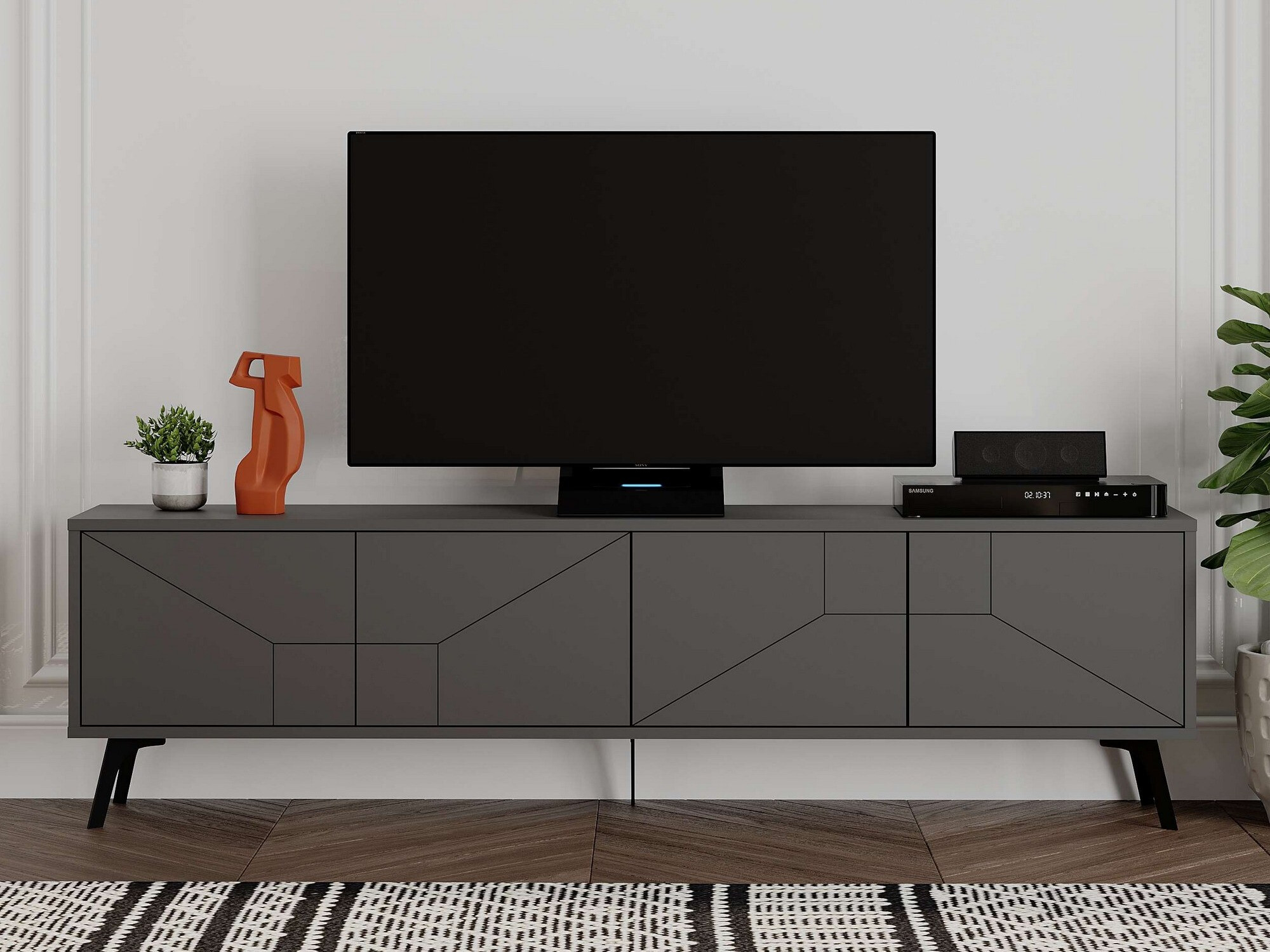 TV-omarica Kailua 1237 (Antracit)