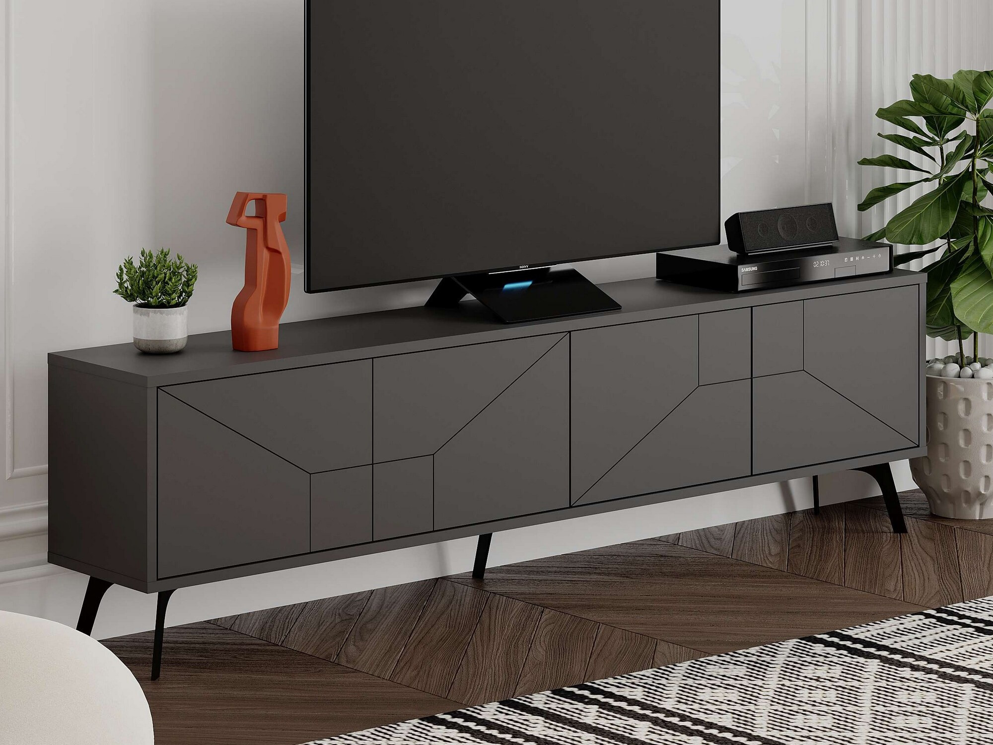 TV-omarica Kailua 1237 (Antracit)