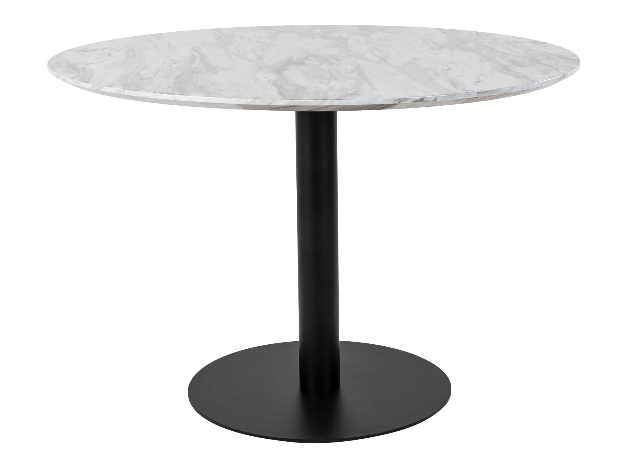 Miza Elbelia 103 (Črna + Beli marmor)