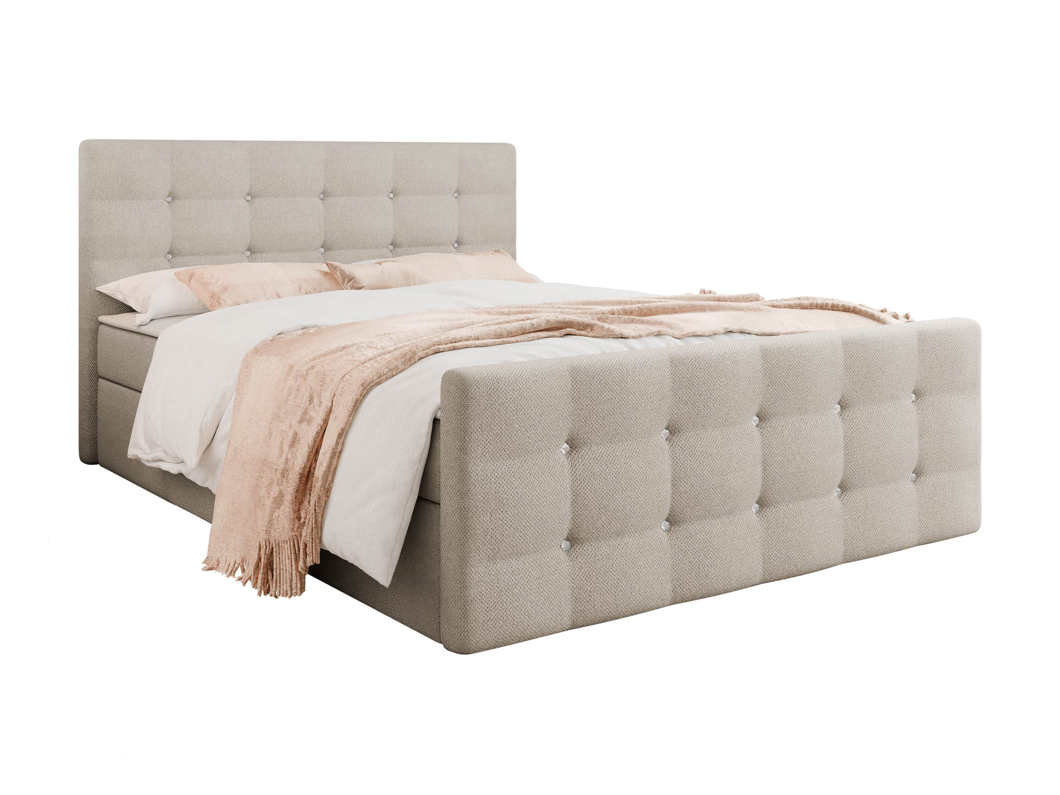 Boxspring postelja Memphis 113 (Rico 01)
