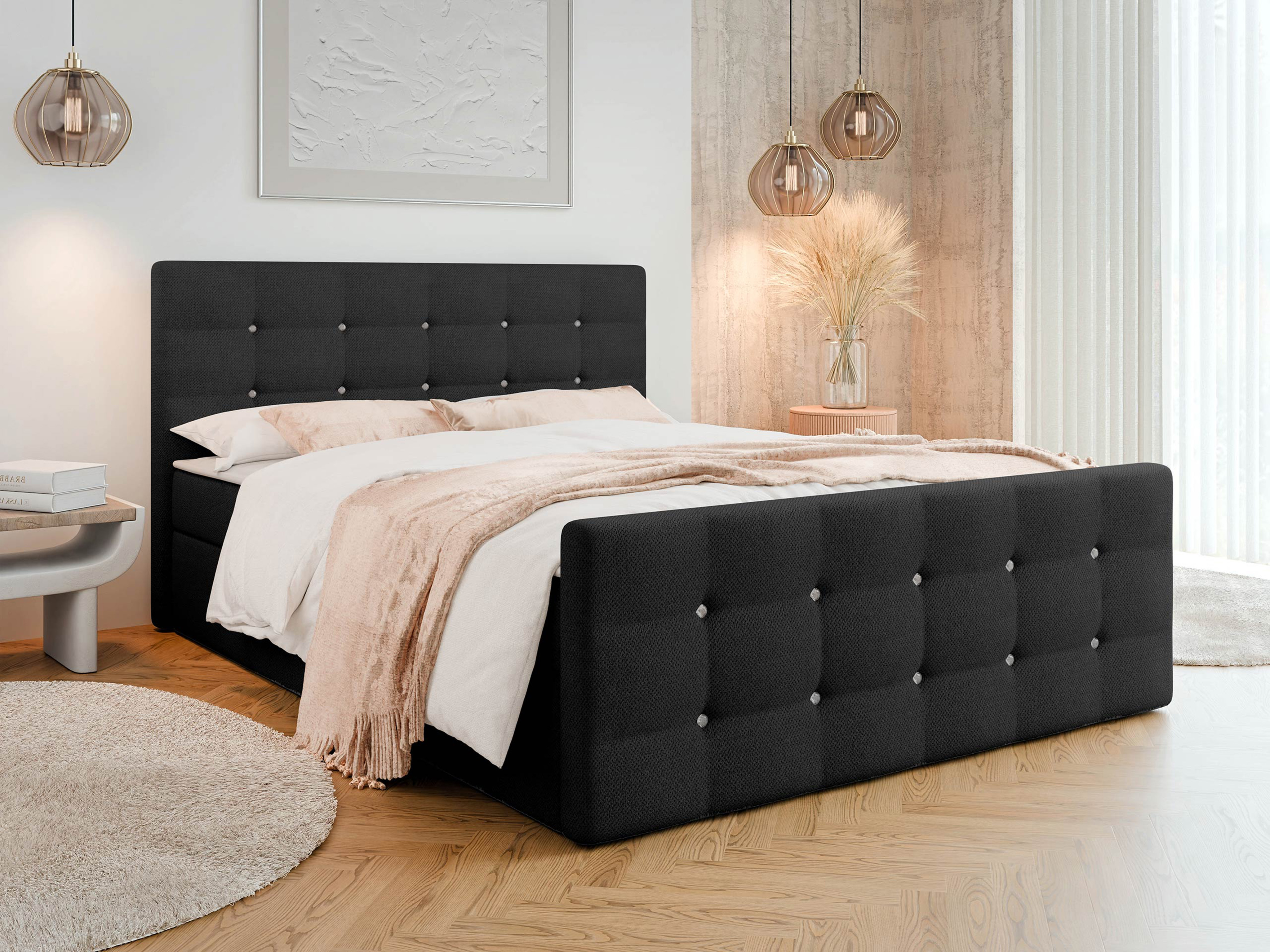 Boxspring postelja Memphis 113 (Rico 13)