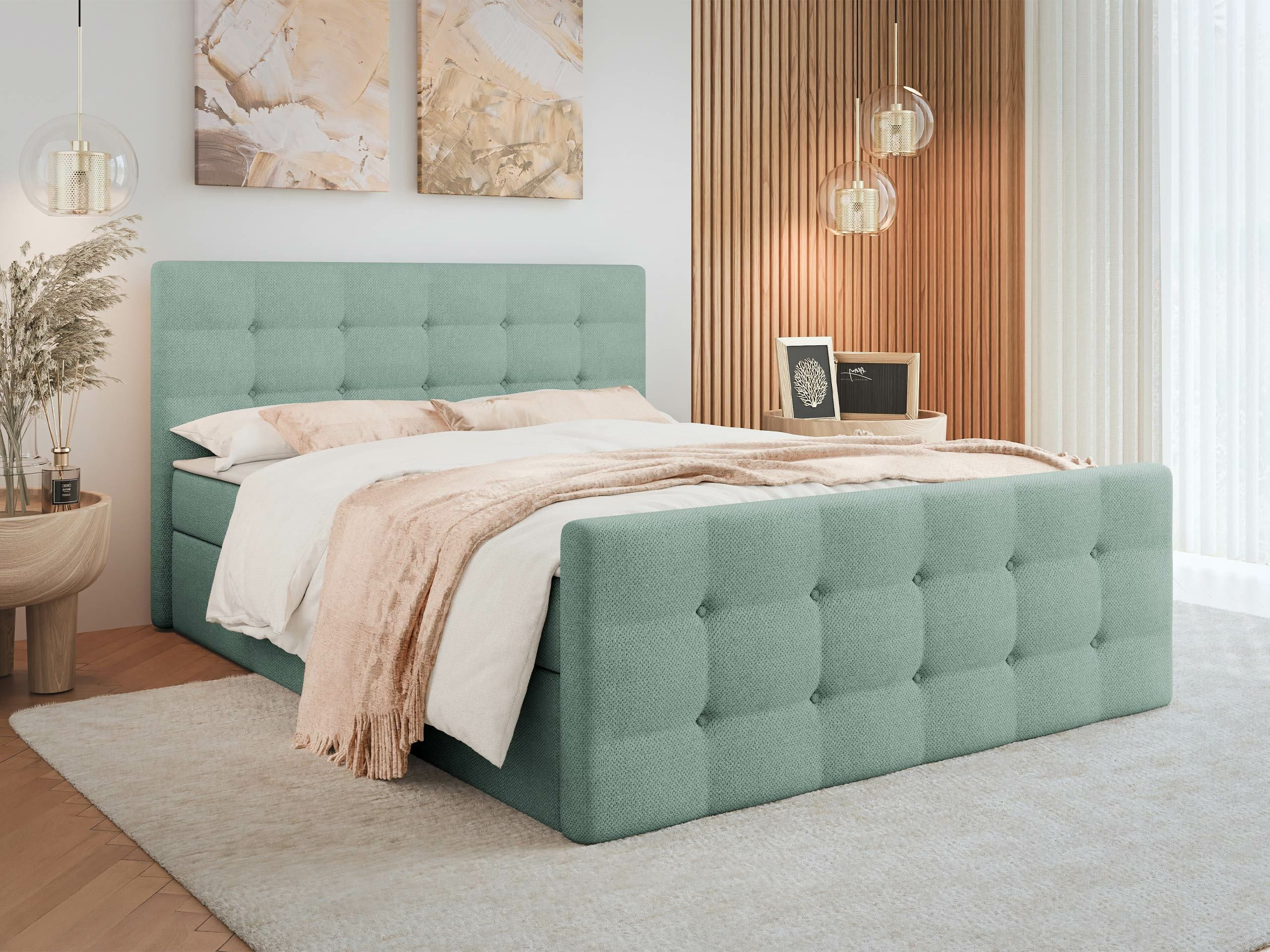 Boxspring postelja Memphis 118 (Rico 18)