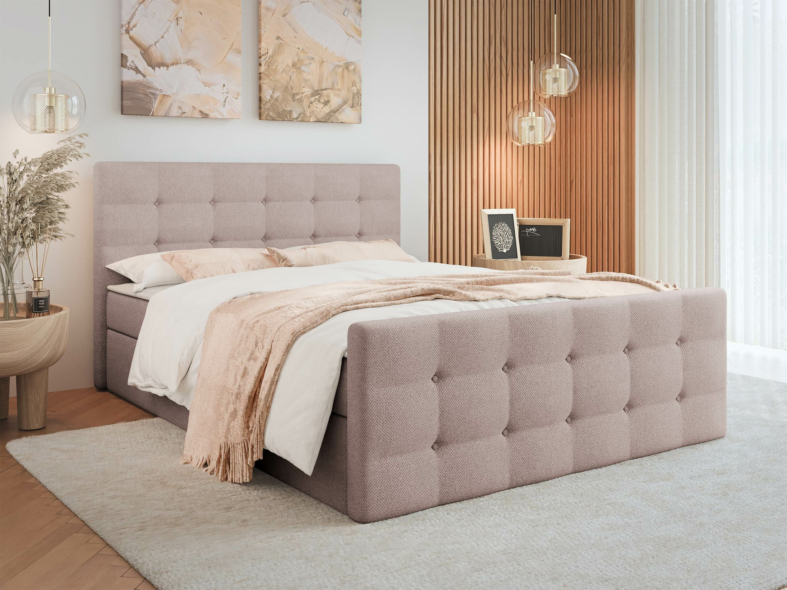 Boxspring postelja Memphis 118 (Rico 19)