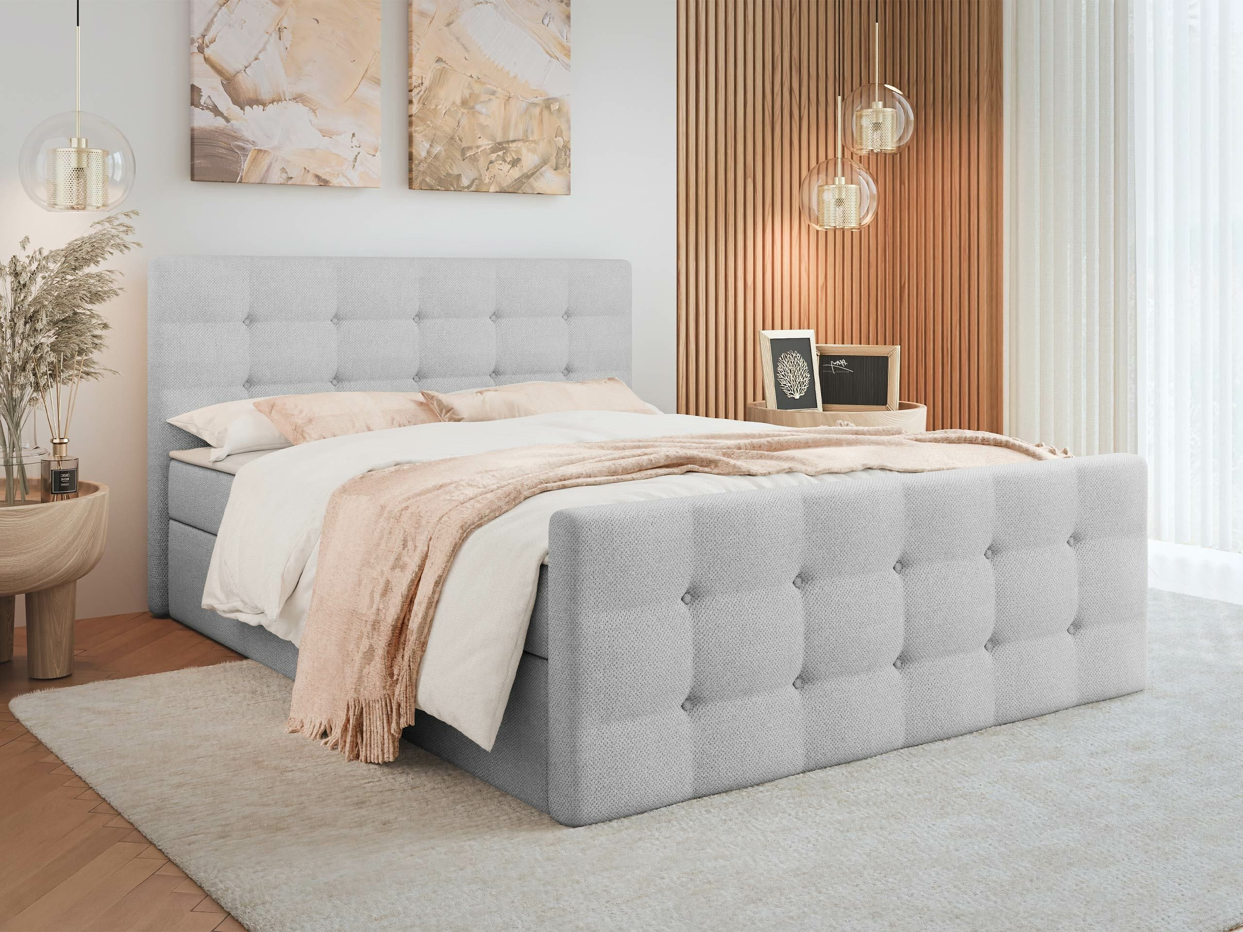 Boxspring postelja Memphis 118 (Rico 20)