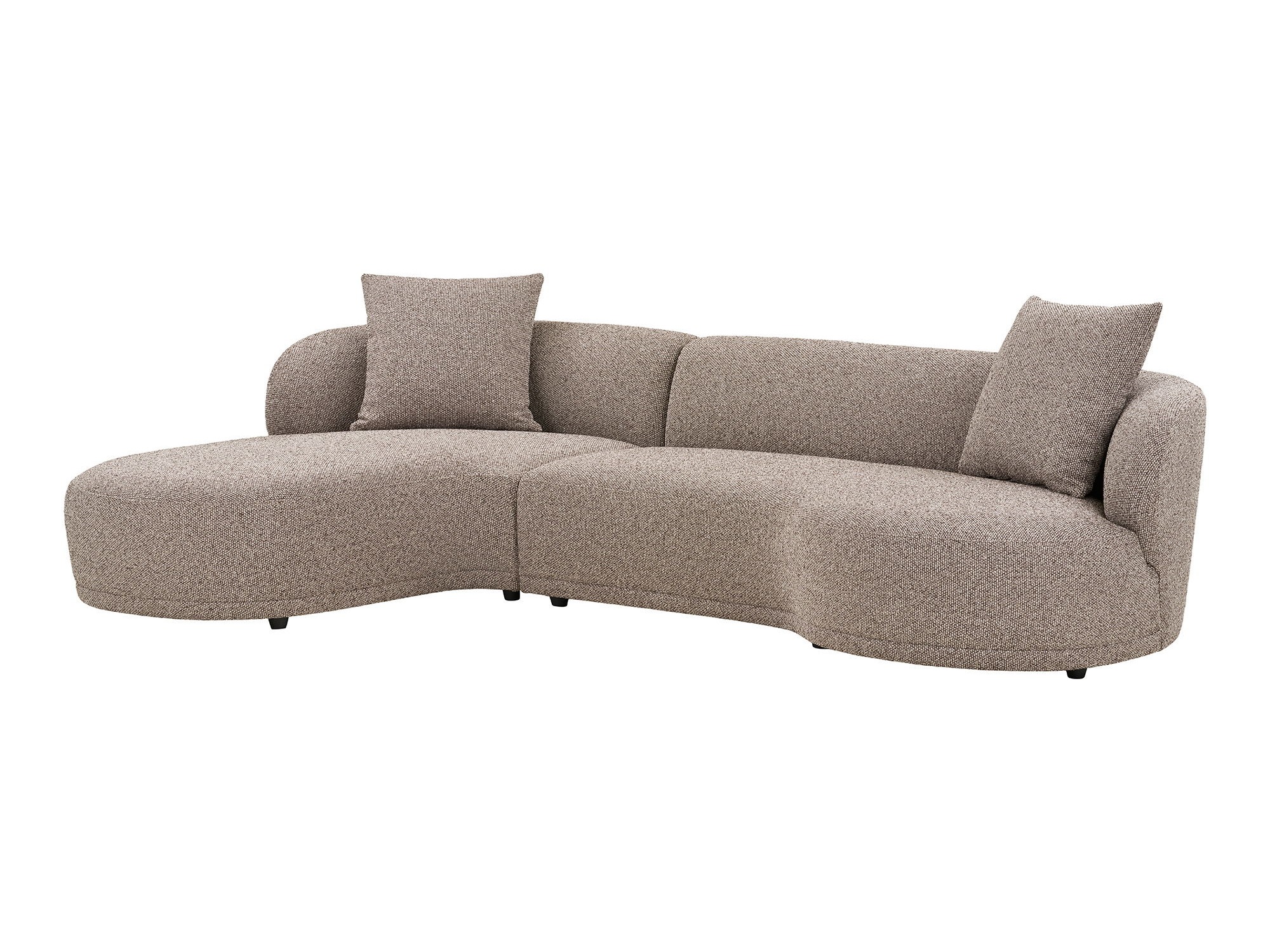 Kotna garnitura Brea 214 (Svetlo rjava)