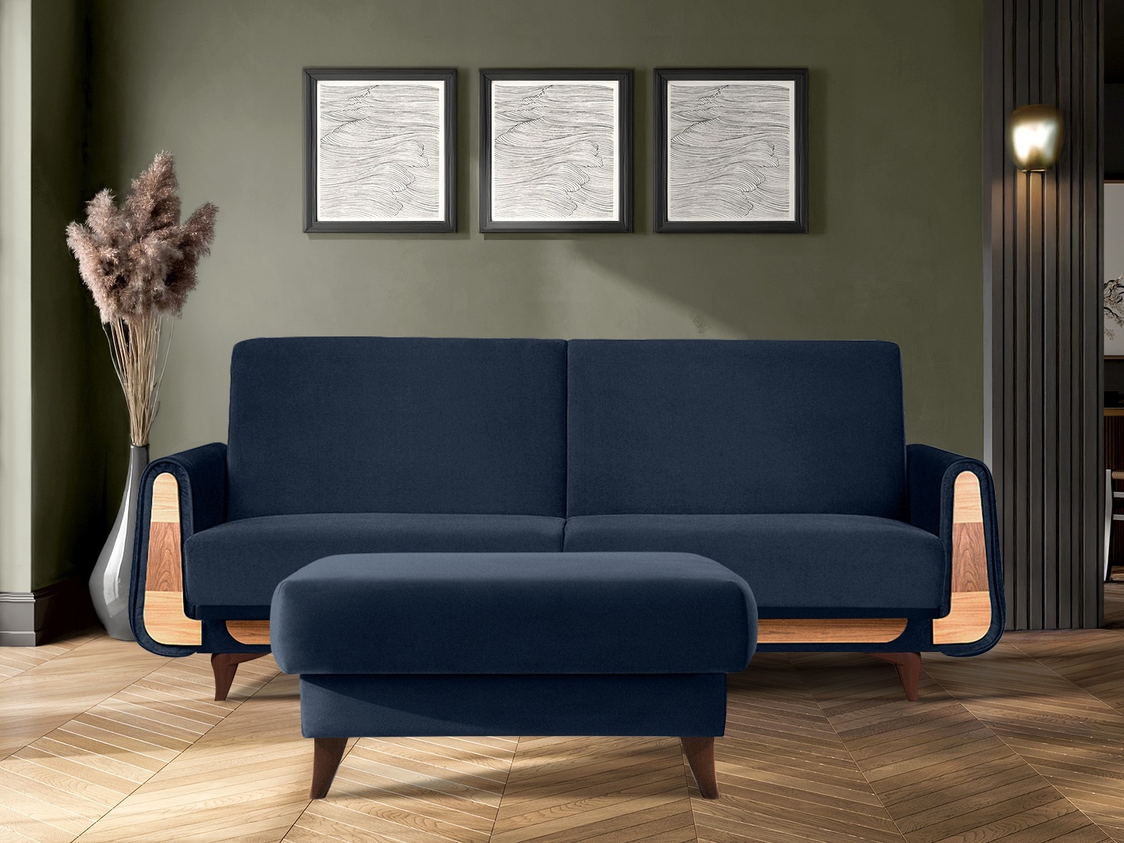 Raztegljiv kavč Temecula 111 (Riviera 81)