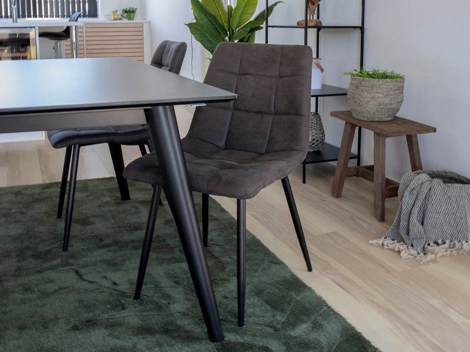 Stol Brea 227 (Črna + Temno siva)