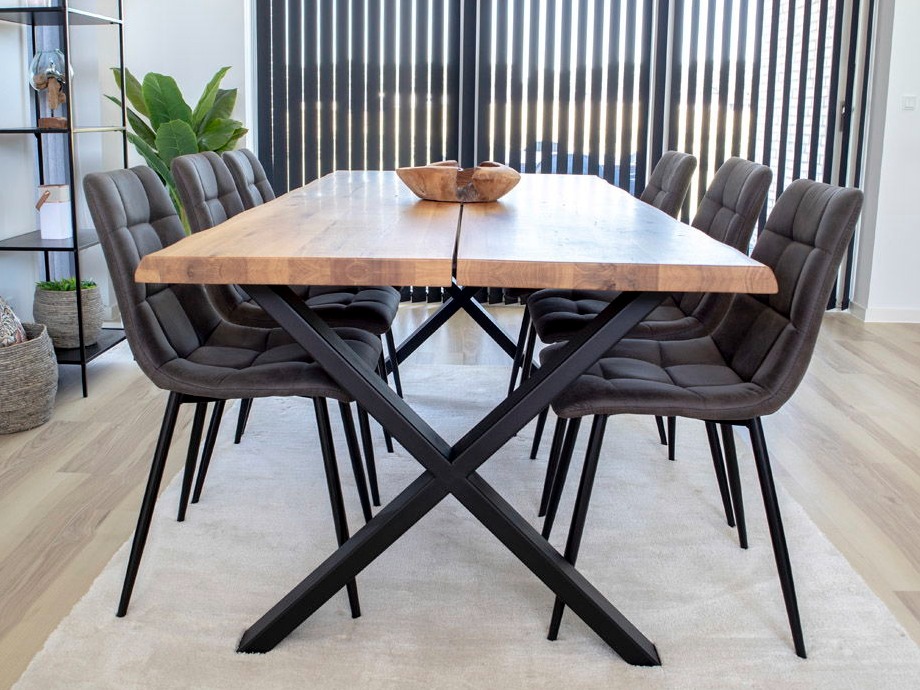 Stol Brea 227 (Črna + Temno siva)