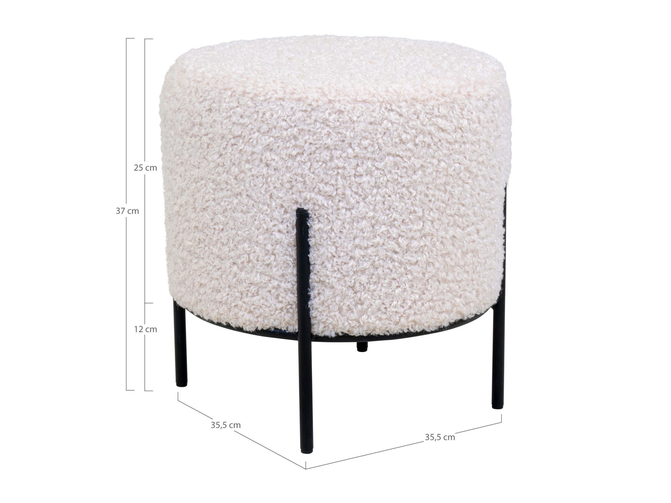 Tabure Brea 229 (Bela)