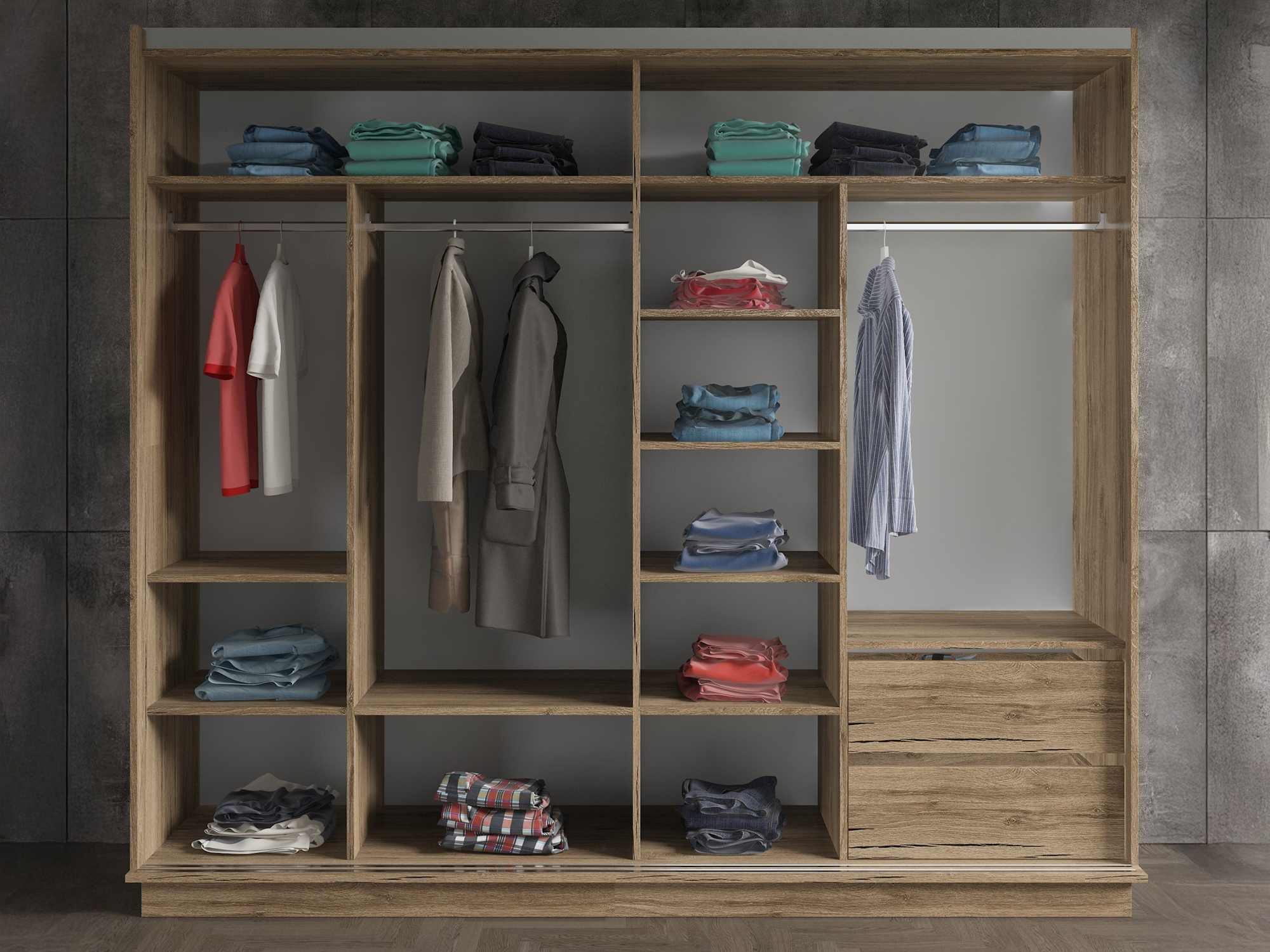 Garderobna omara Nolfene 100