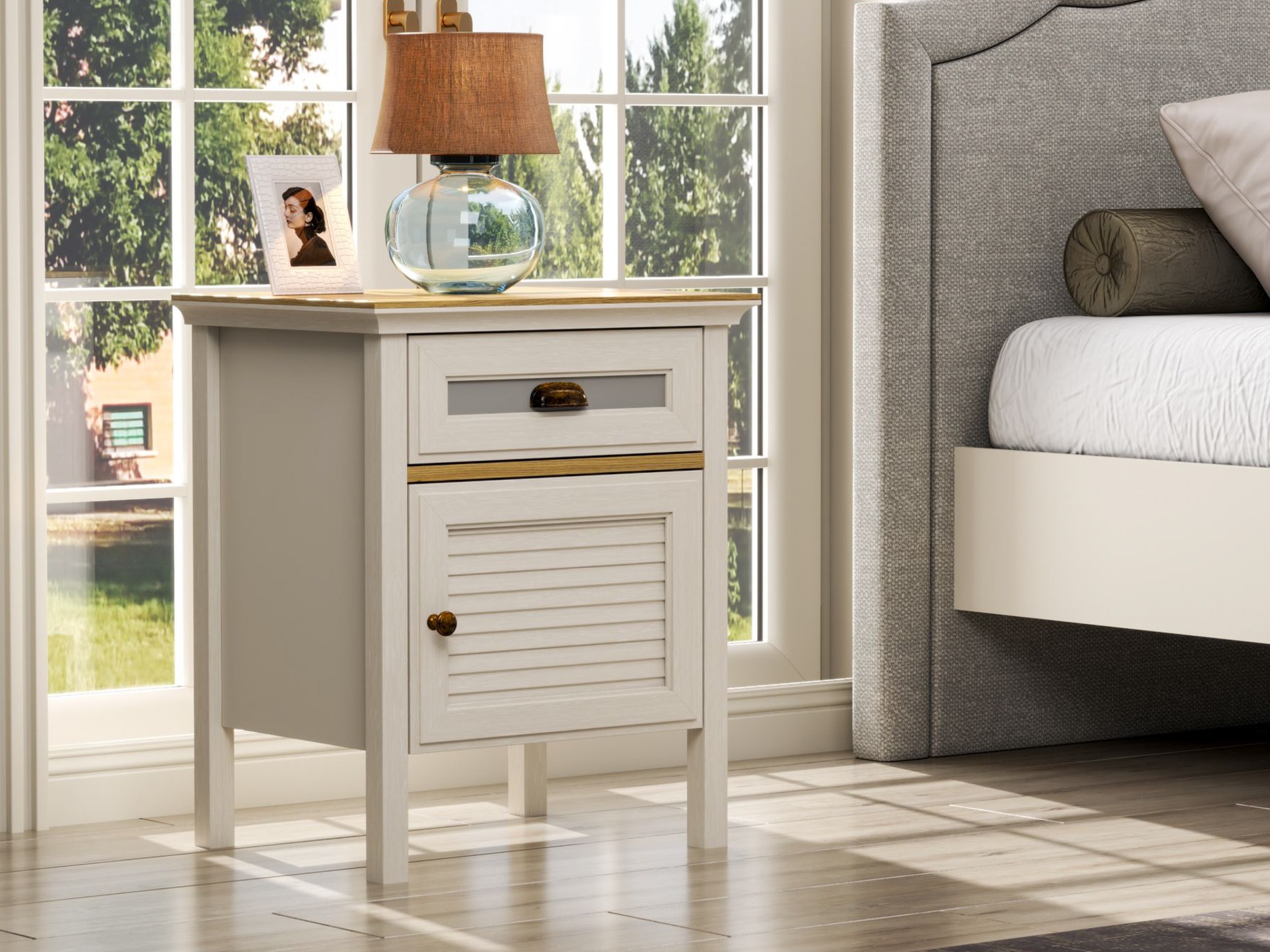 Nočna omarica Melvero 122