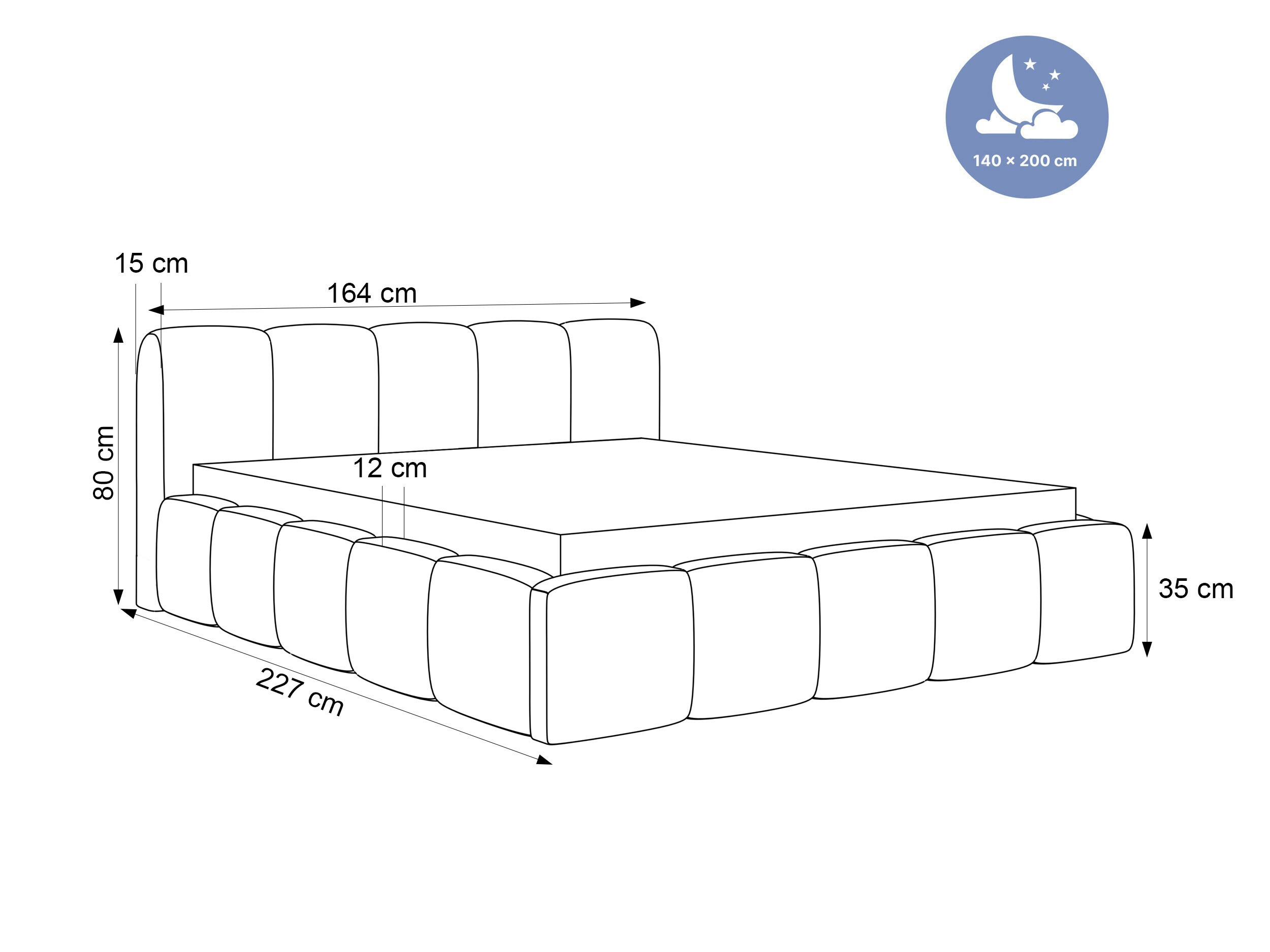 Postelja Hesperia 123 (Loop 08)