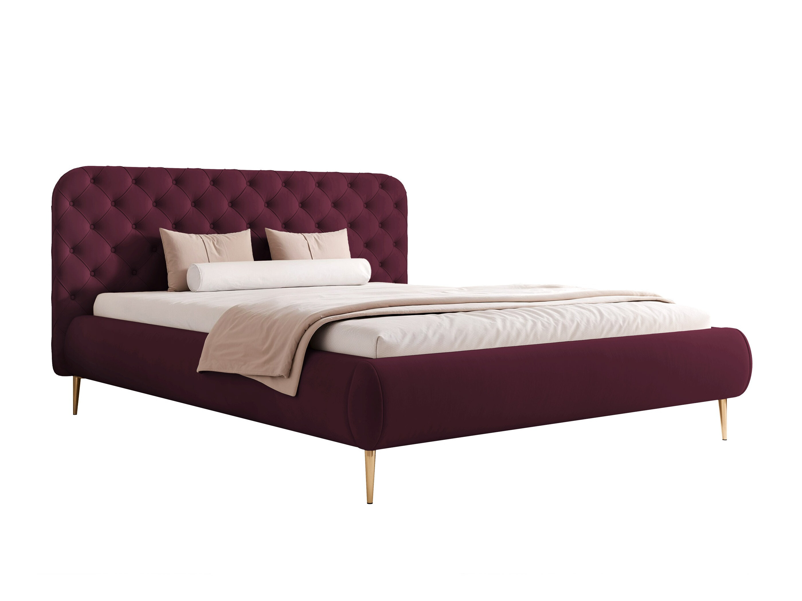 Postelja Hesperia 124 (MATT VELVET 69)