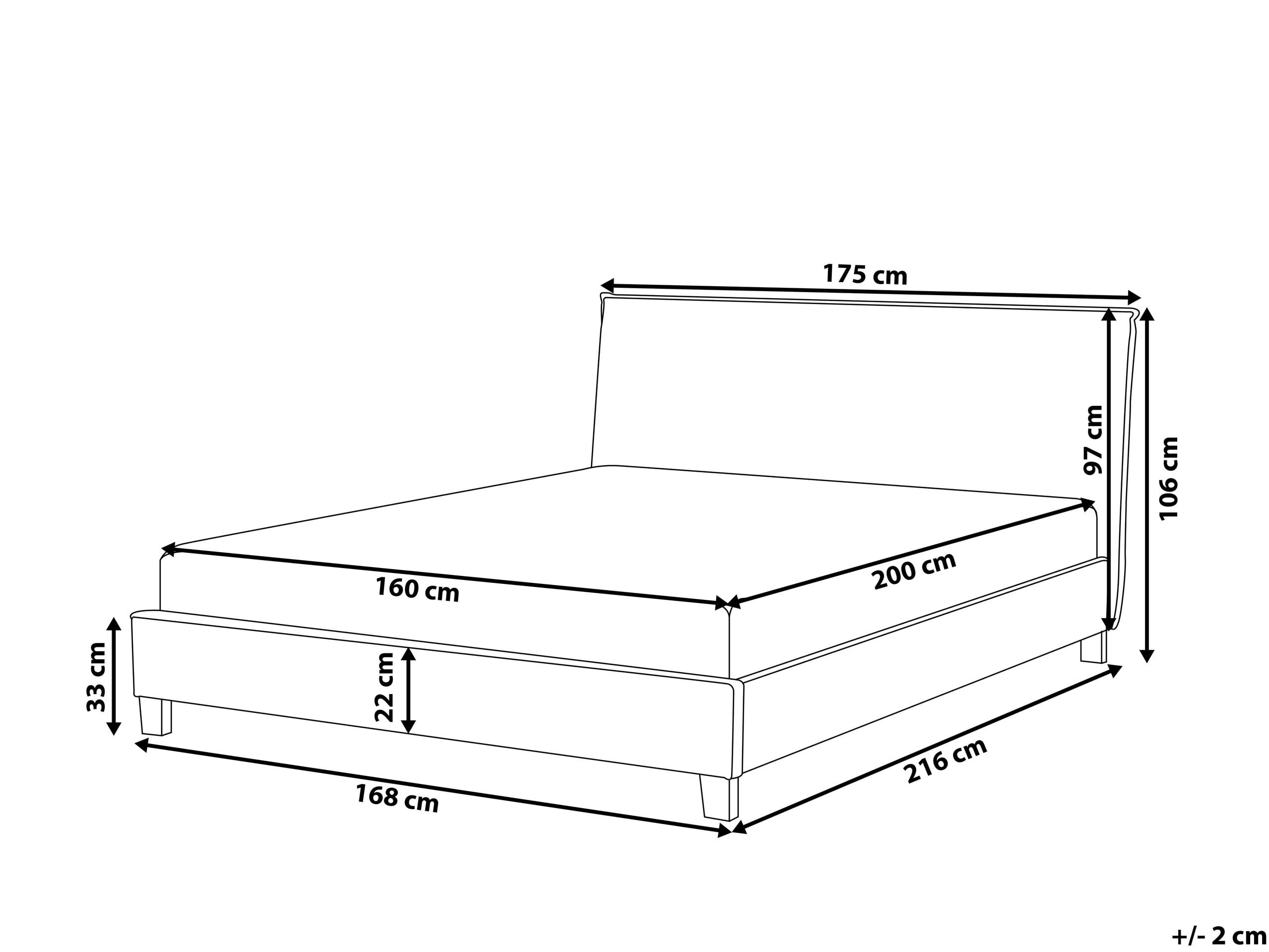 Postelja Berwyn 1121 (Siva)