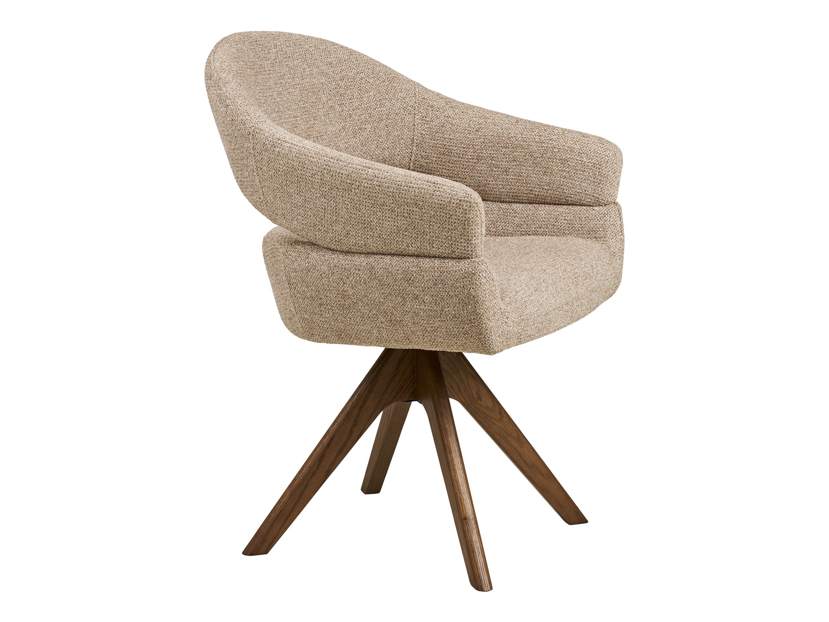 Stol Brea 239 (Bež + Temen hrast)