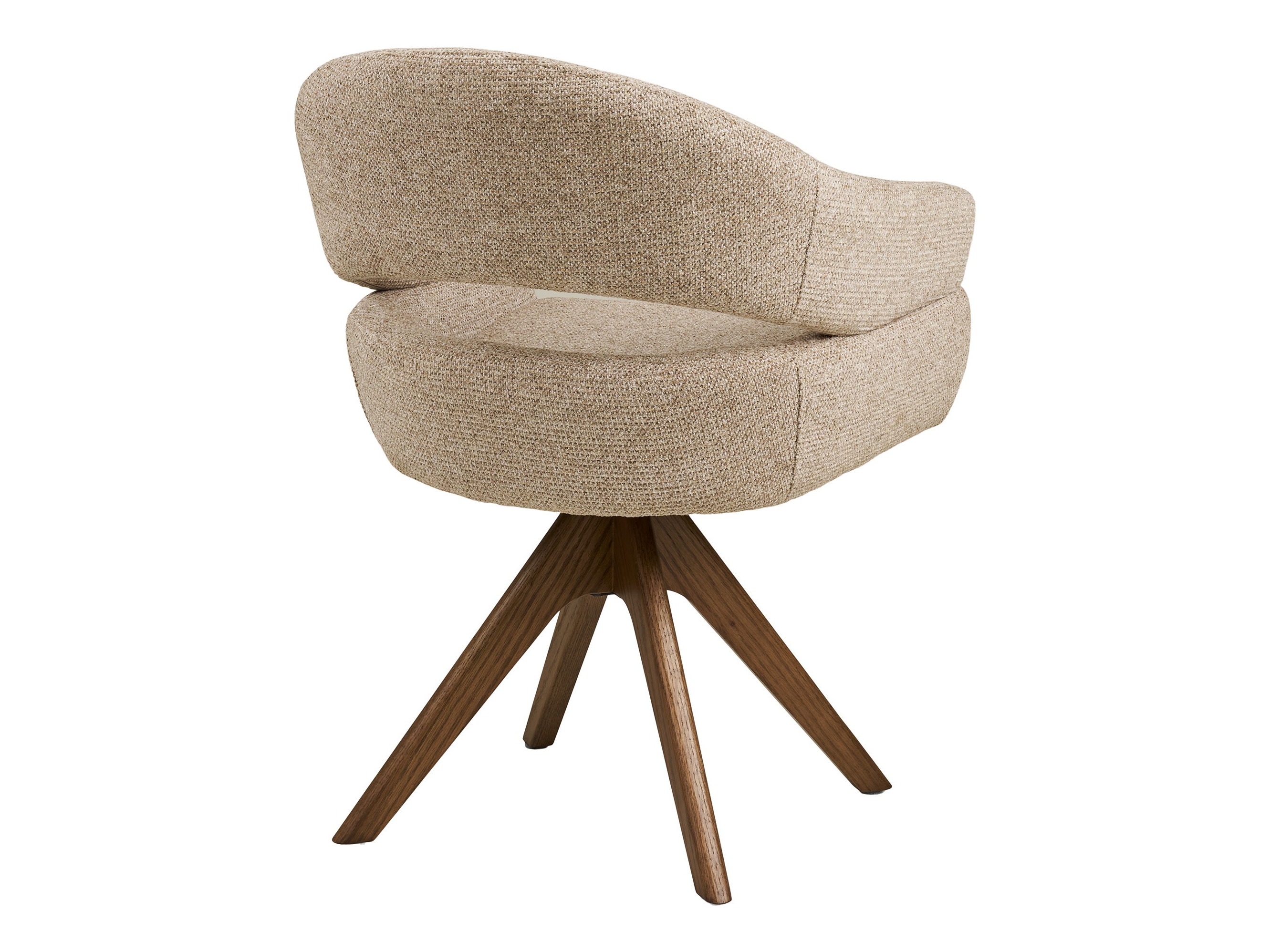 Stol Brea 239 (Bež + Temen hrast)