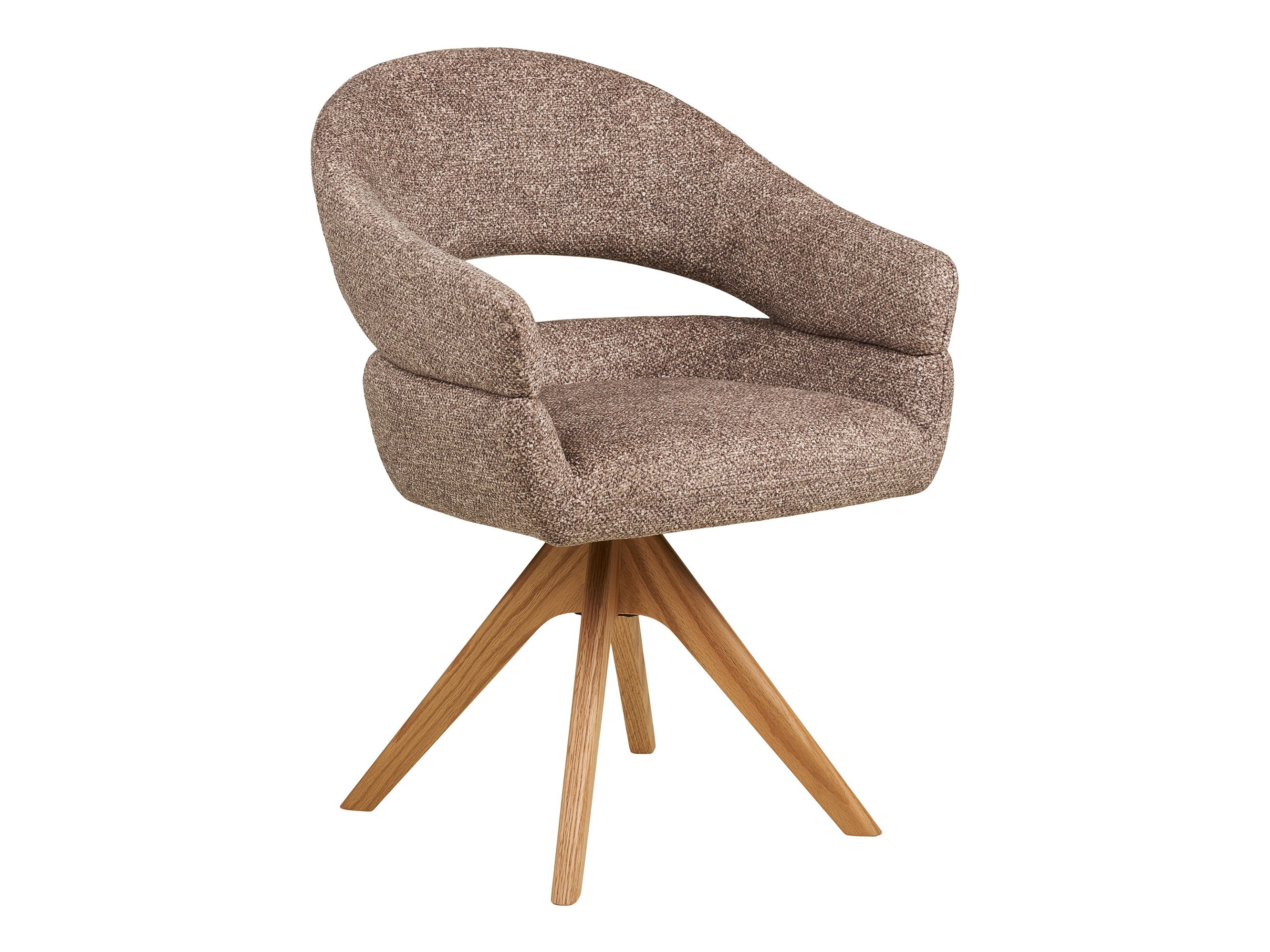 Stol Brea 239 (Rjava + Hrast)