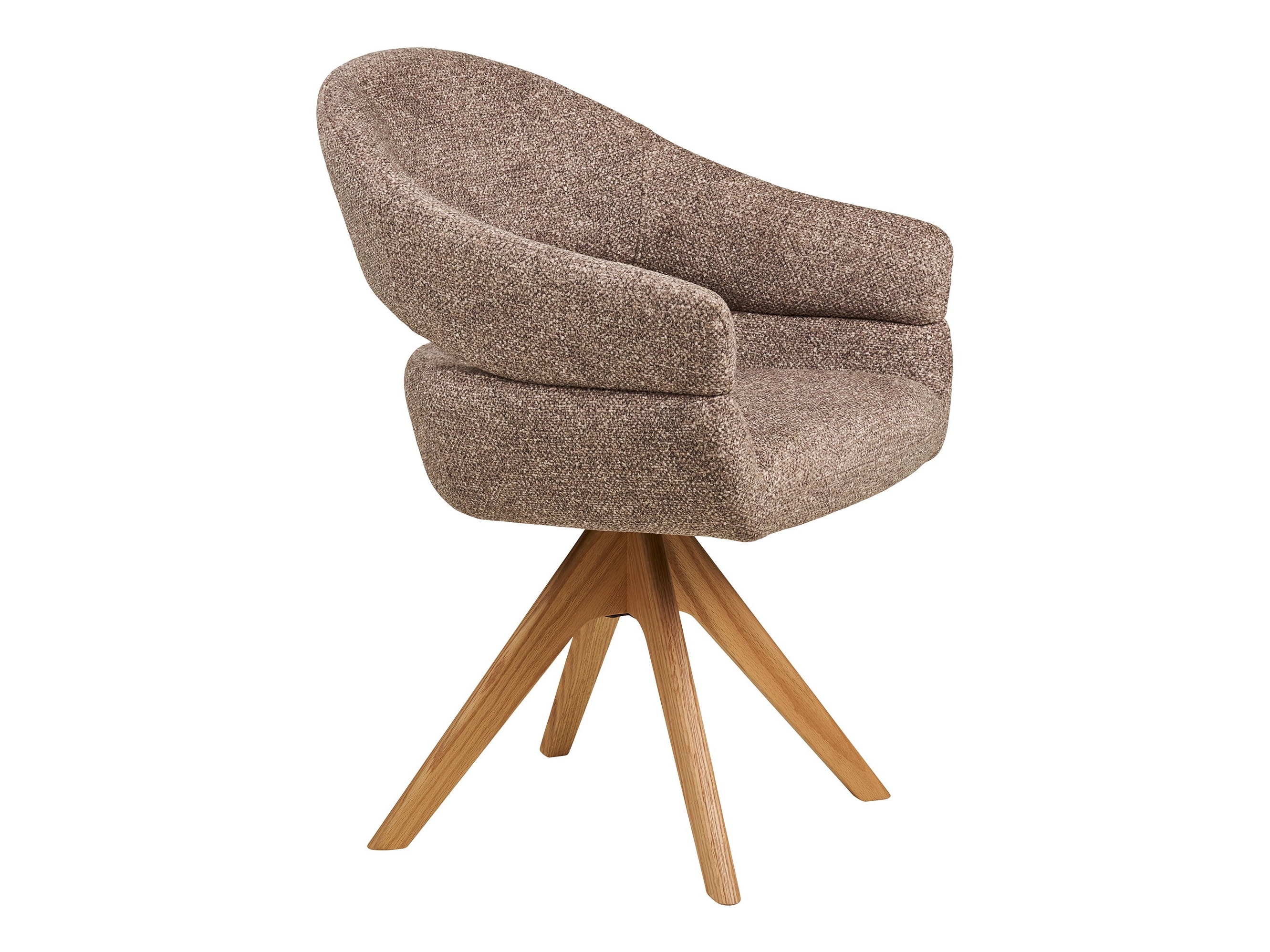 Stol Brea 239 (Rjava + Hrast)