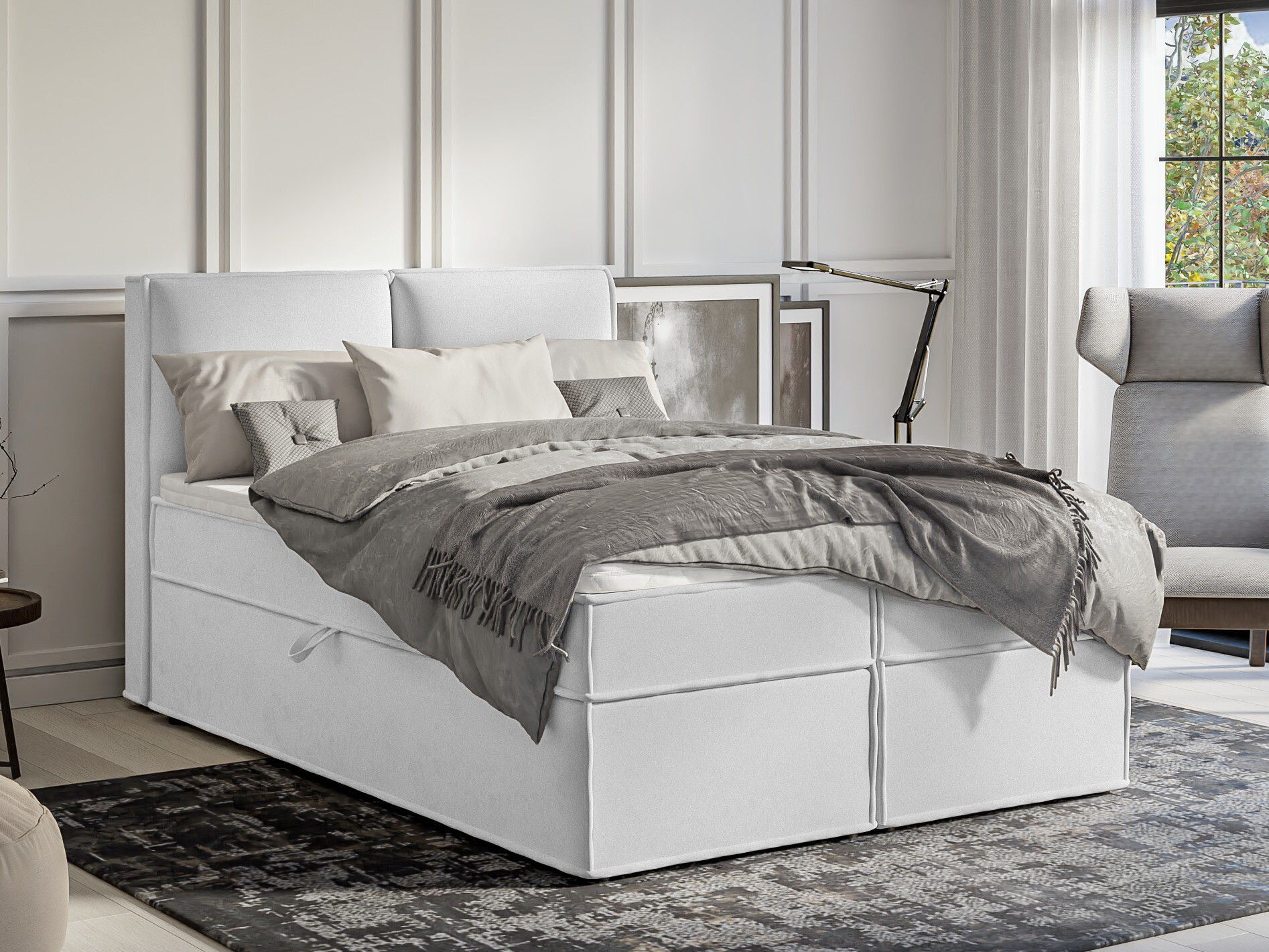 Boxspring postelja Rocklin 134 (Enjoy New 20)