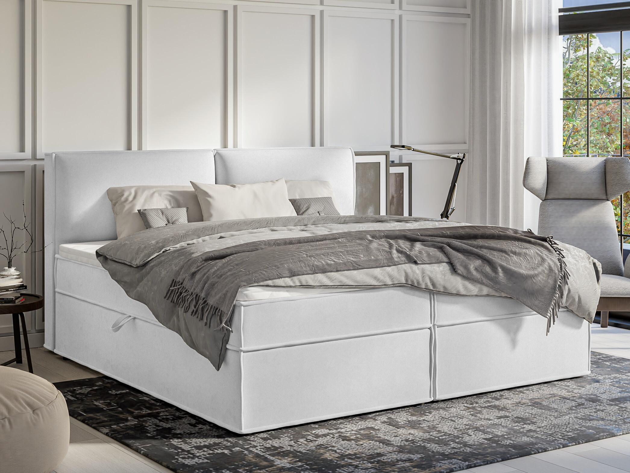 Boxspring postelja Rocklin 134 (Enjoy New 20)