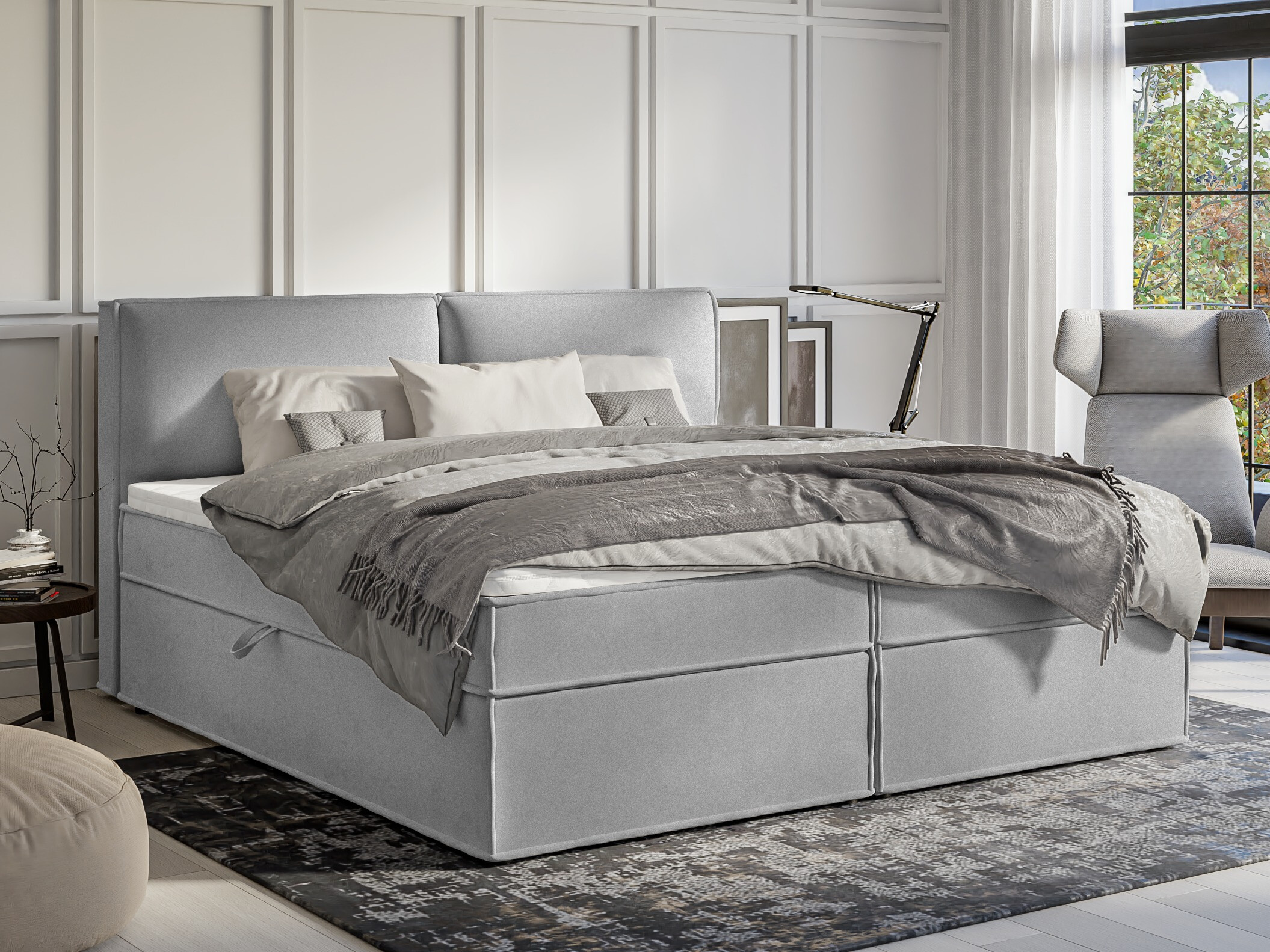 Boxspring postelja Rocklin 134 (Enjoy New 21)