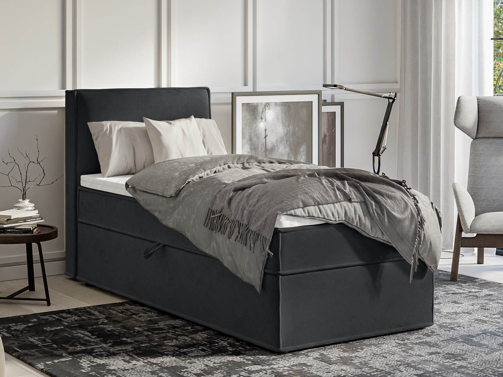 Boxspring postelja Rocklin 134 (Enjoy New 24)