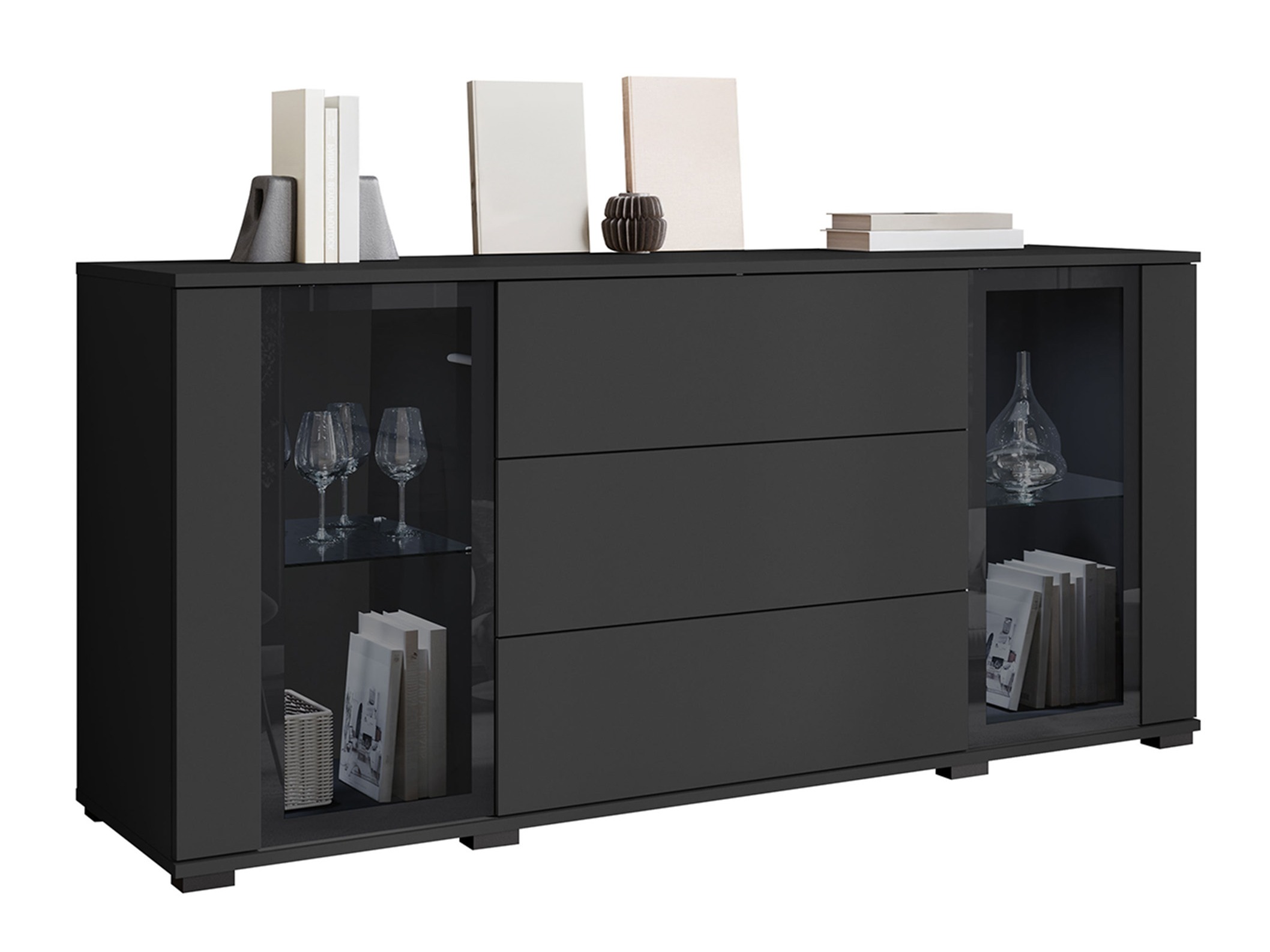 Komoda Torcame 101 (Črna)