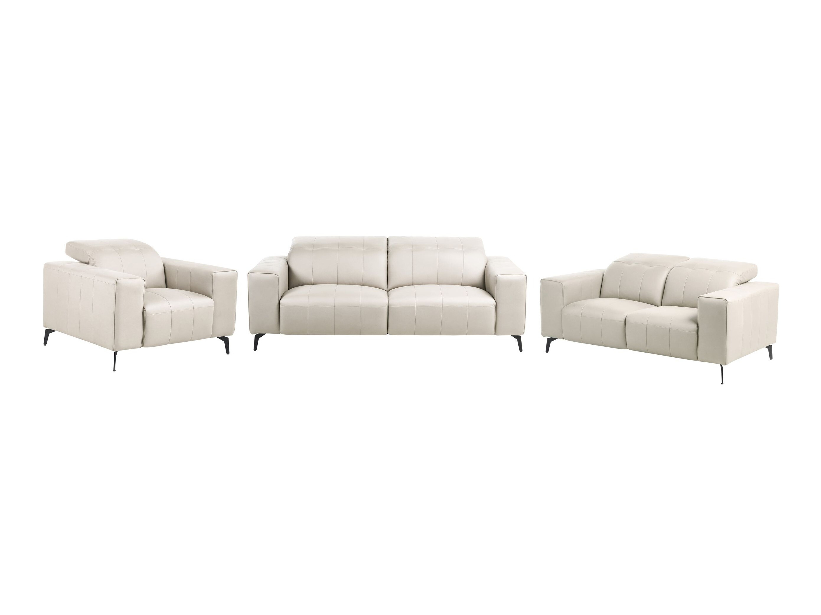 Komplet oblazinjenega pohištva Berwyn 2948 (Svetlo bež)