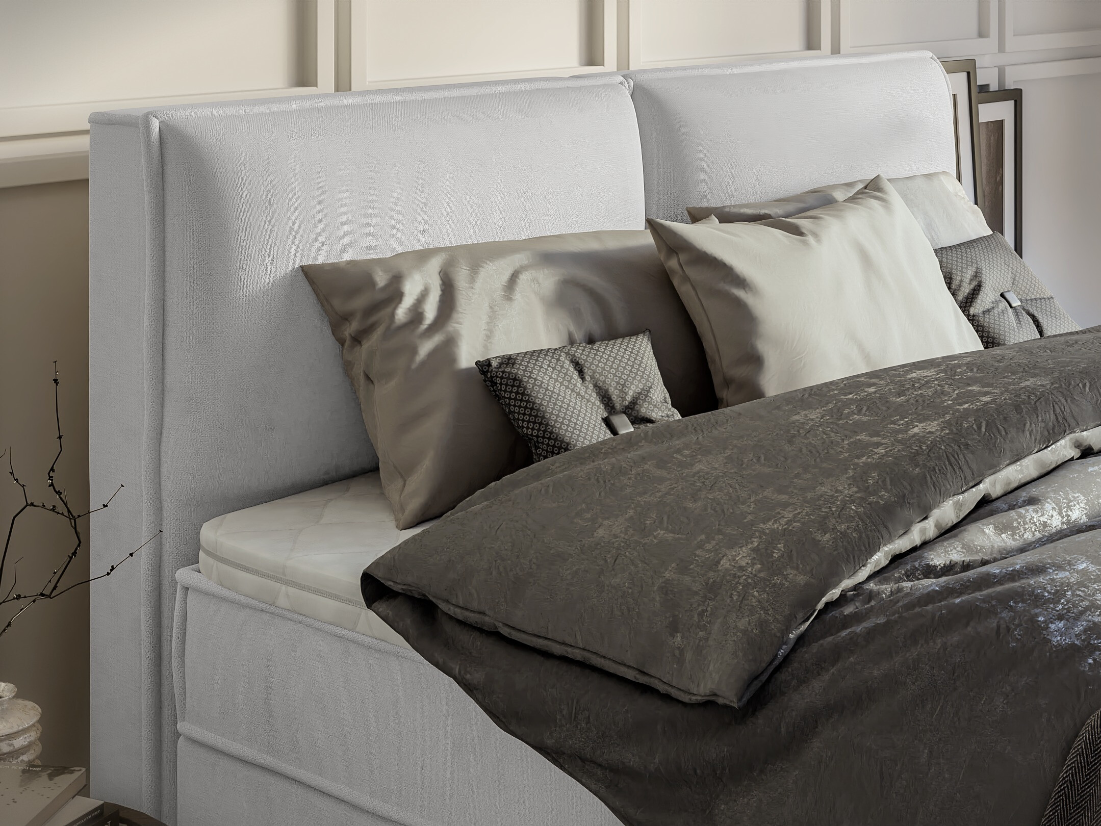 Boxspring postelja Rocklin 134 (Enjoy New 20)