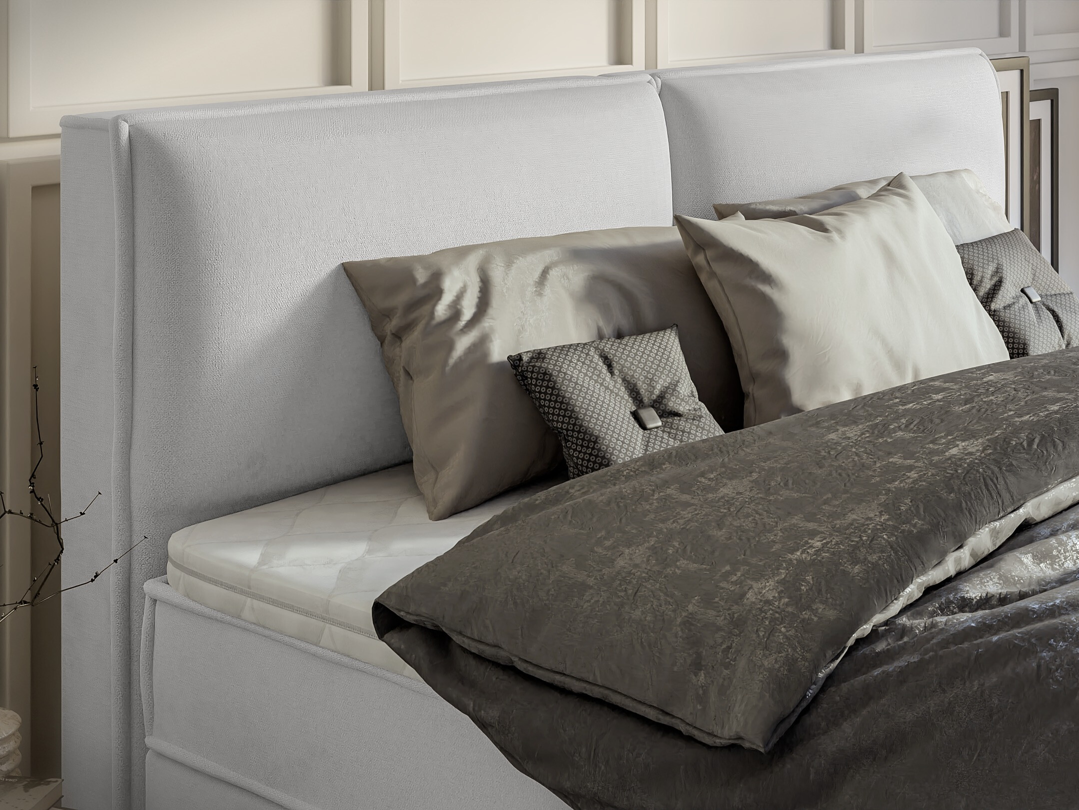 Boxspring postelja Rocklin 134 (Enjoy New 20)