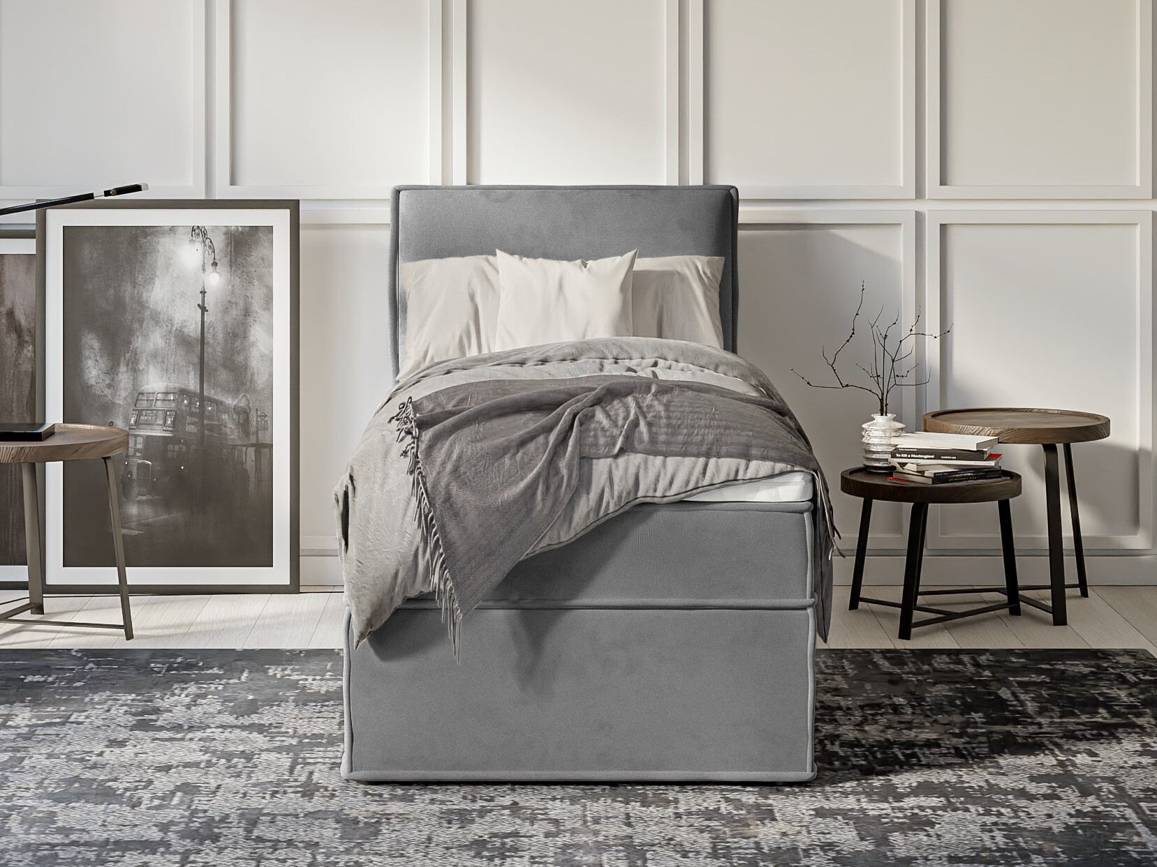 Boxspring postelja Rocklin 134 (Enjoy New 21)